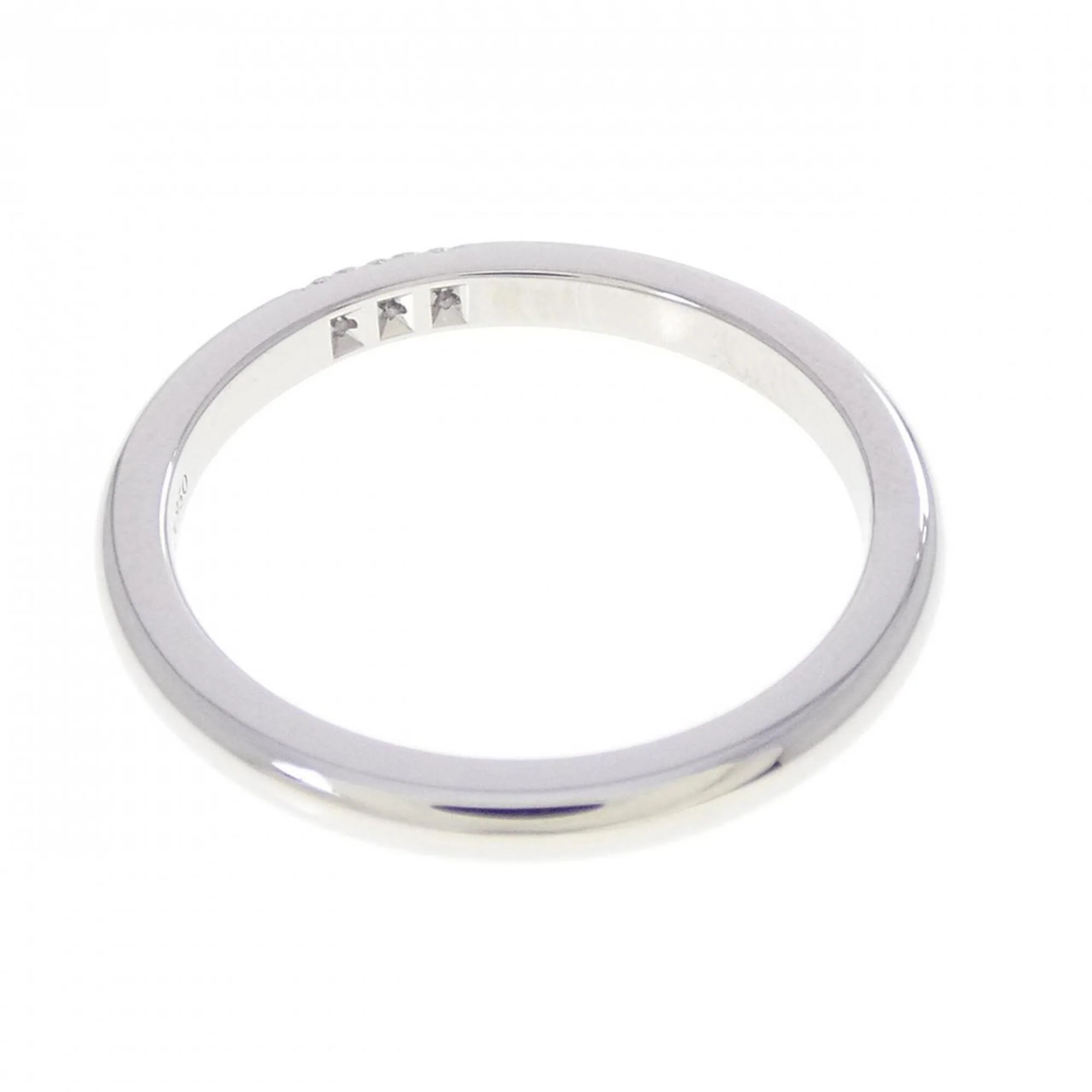 Band Ring Platinum With Diamond - Image 3