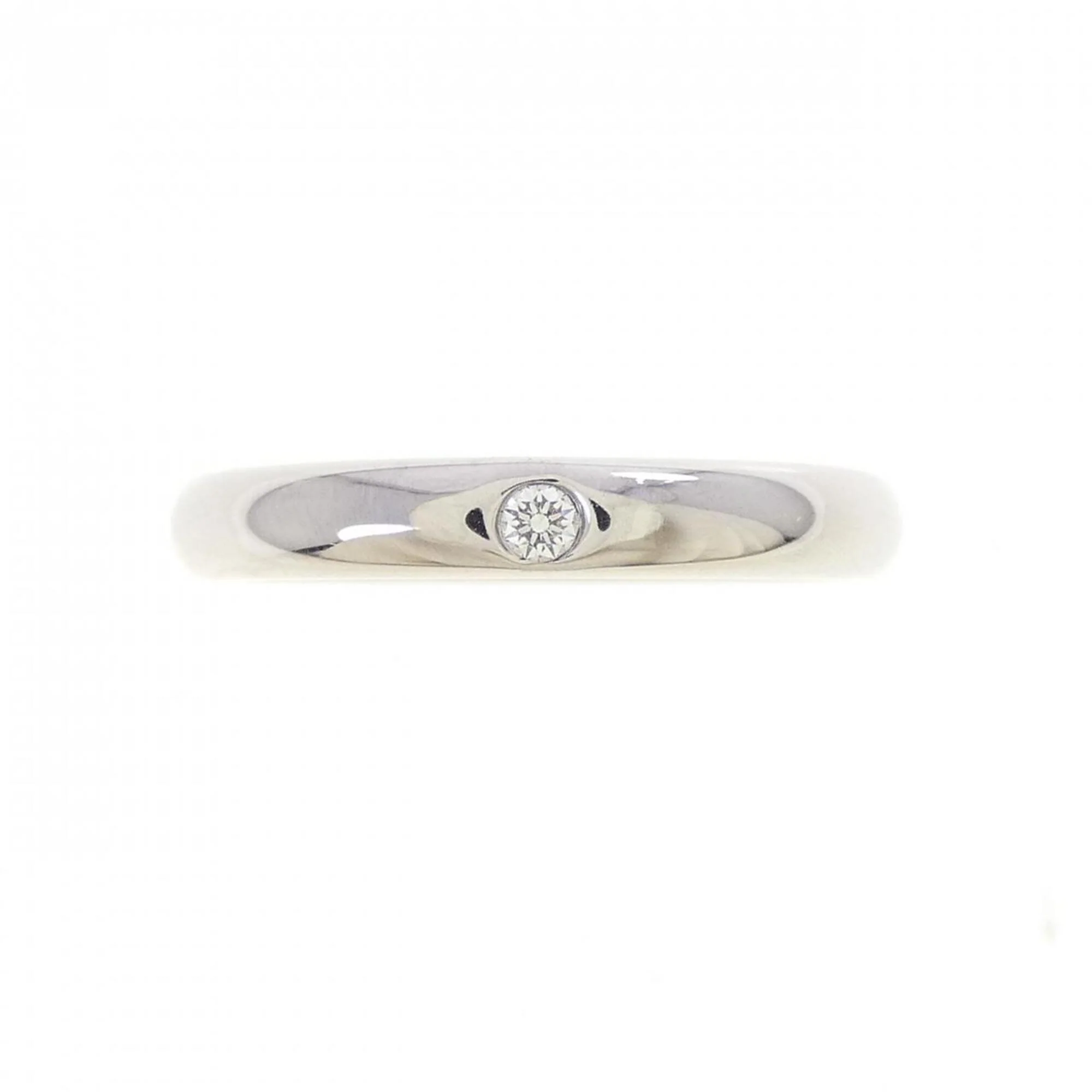 Band Ring Platinum with Diamond - Image 2