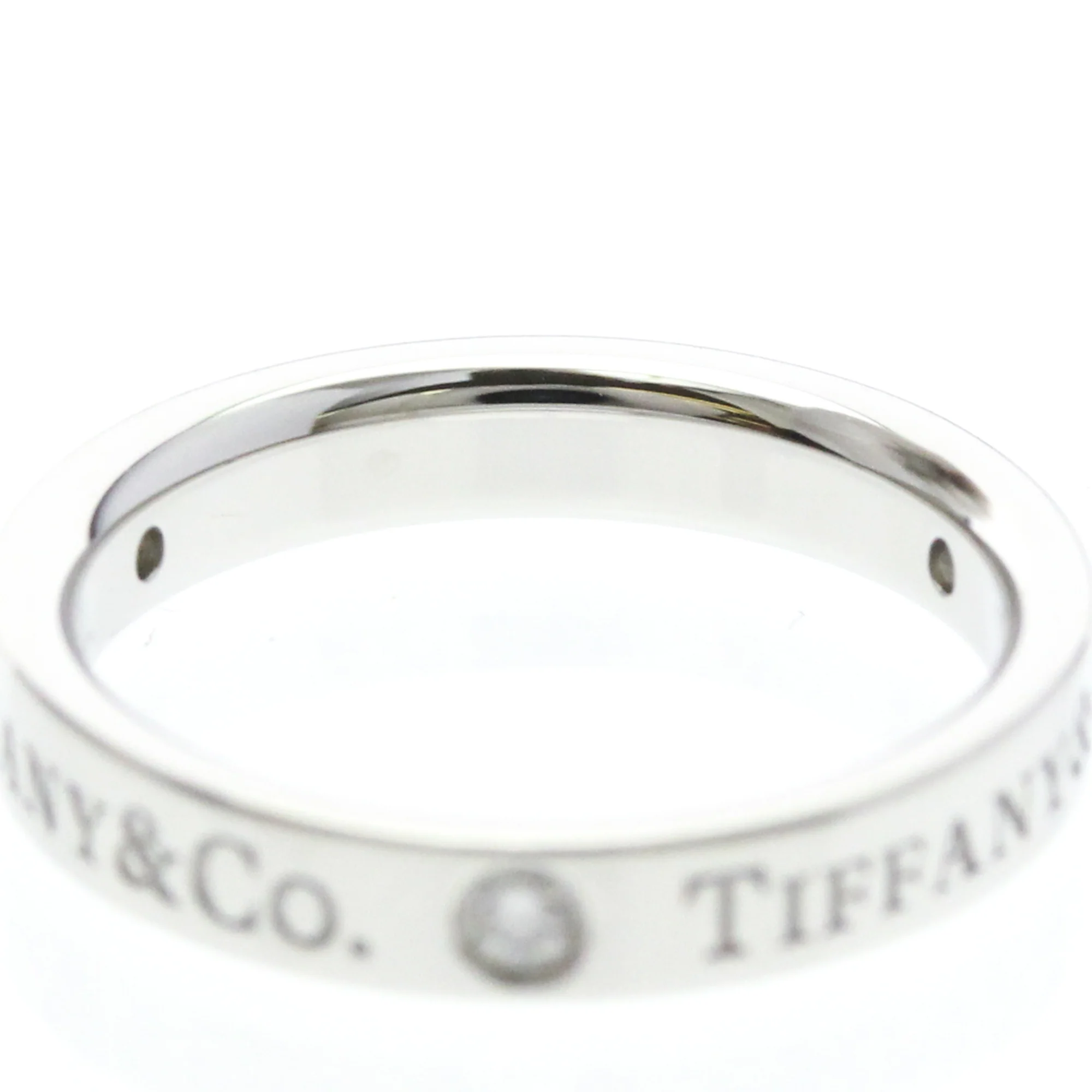 Band Ring Platinum with Diamond - Image 6