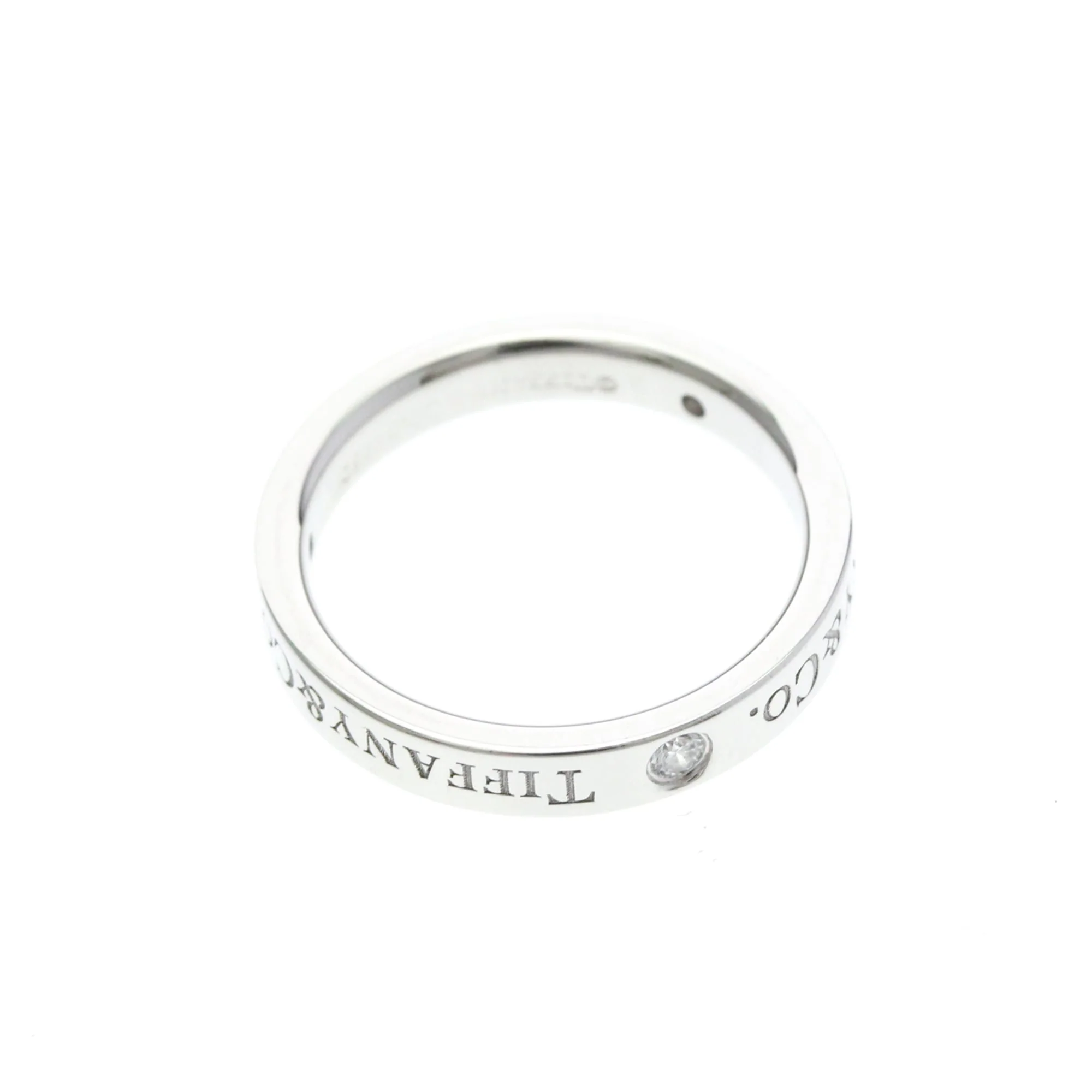 Band Ring Platinum with Diamond - Image 9