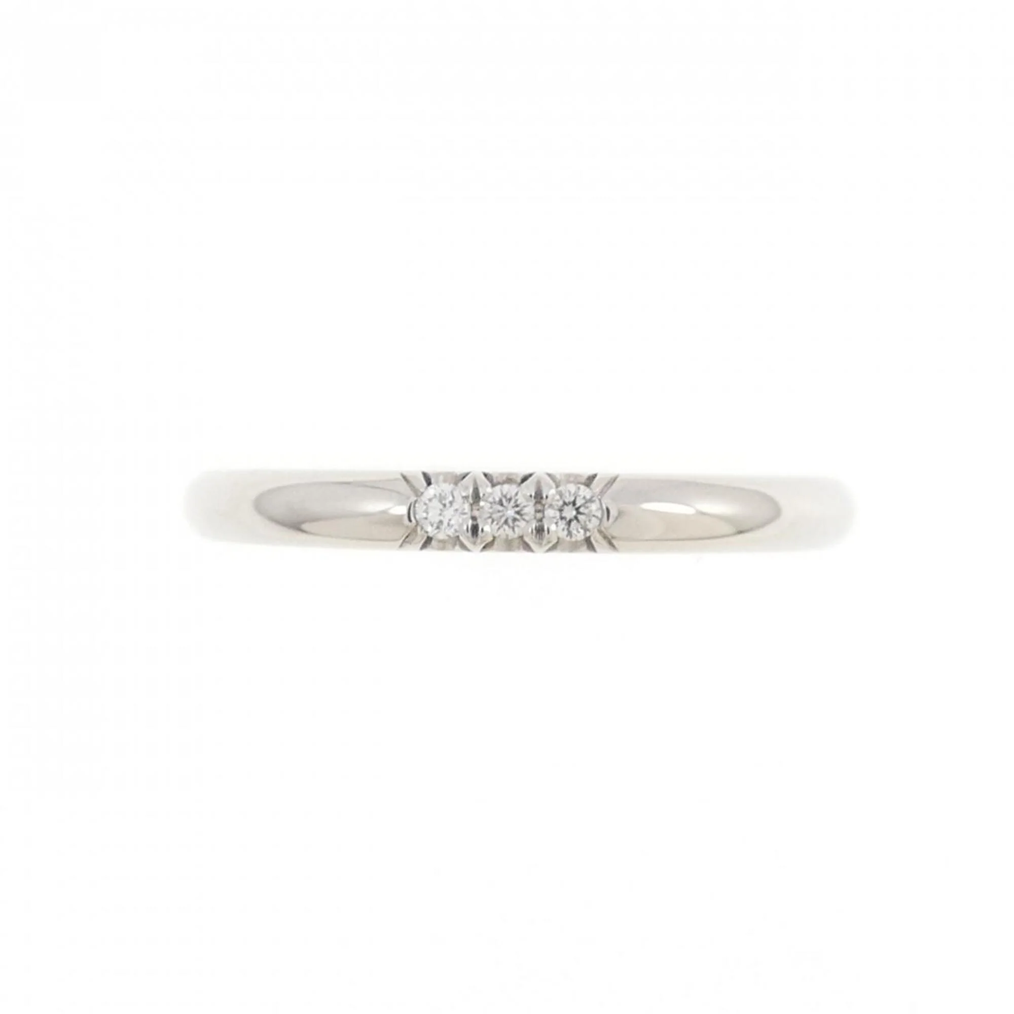 Band Ring Platinum With Diamond - Image 2