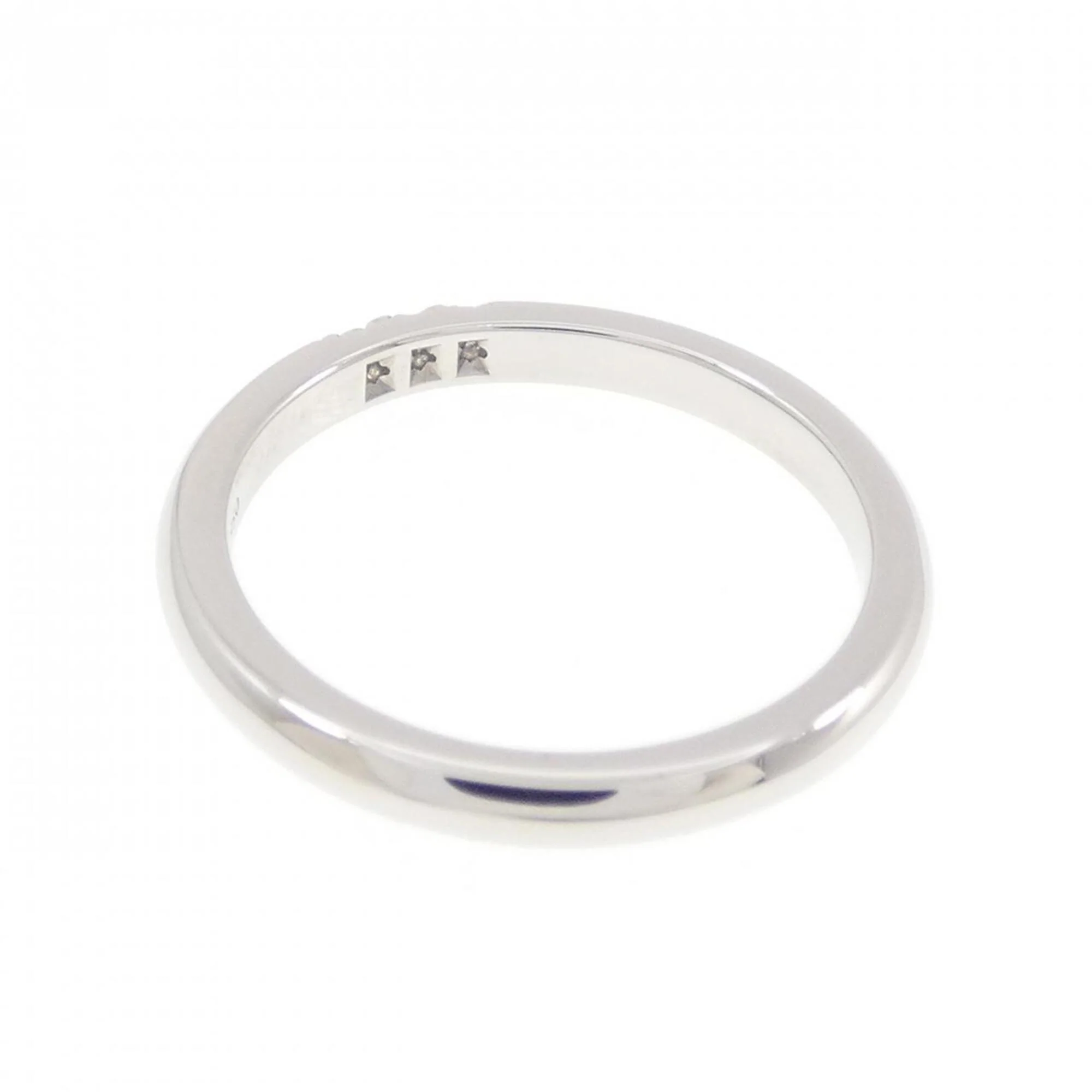 Band Ring Platinum With Diamond - Image 3
