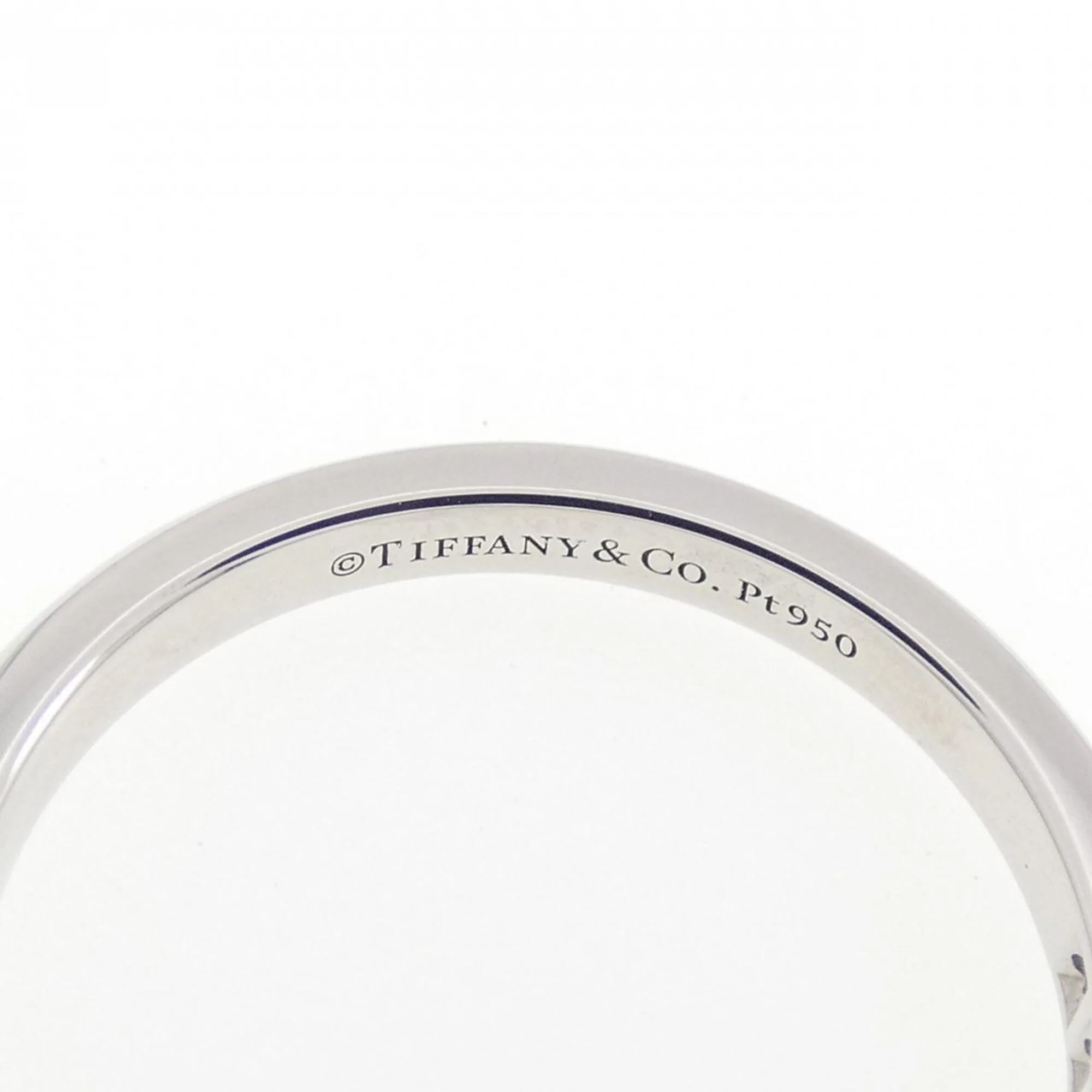 Band Ring Platinum With Diamond - Image 4