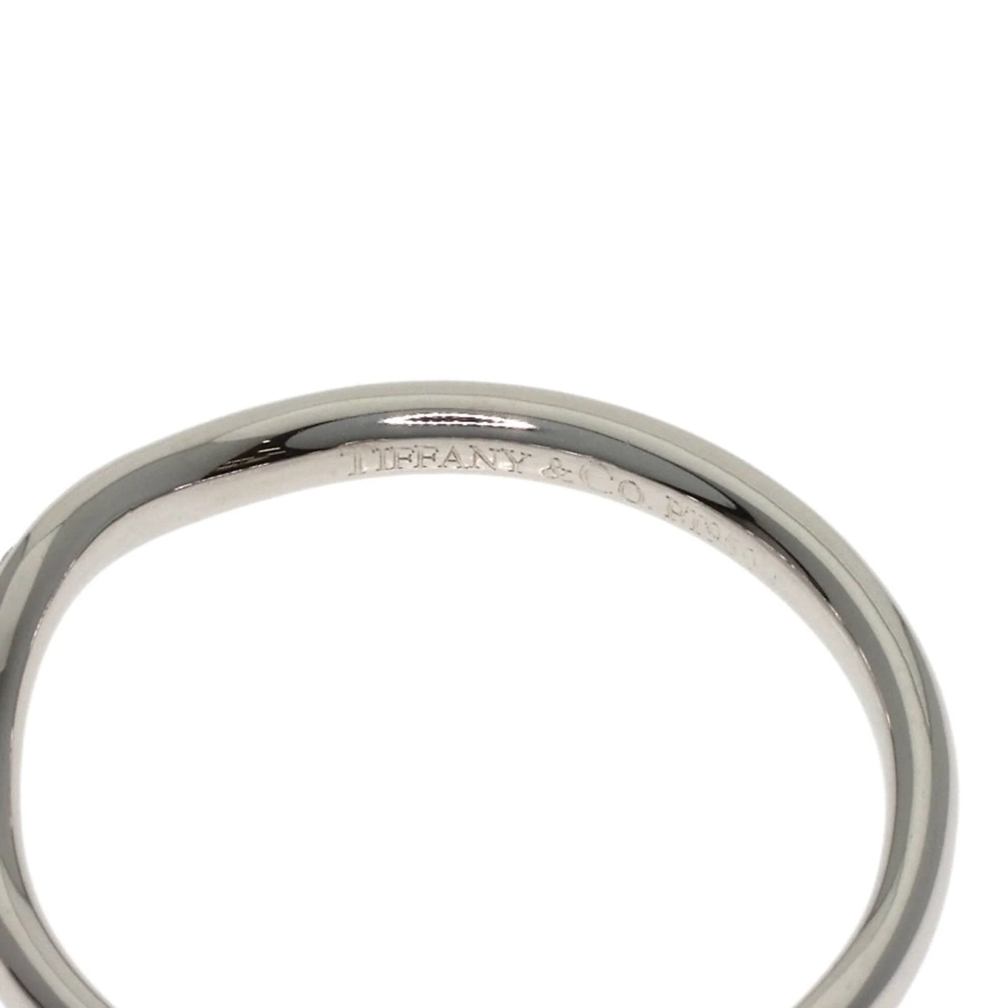 Band Ring Platinum with Diamond - Image 5