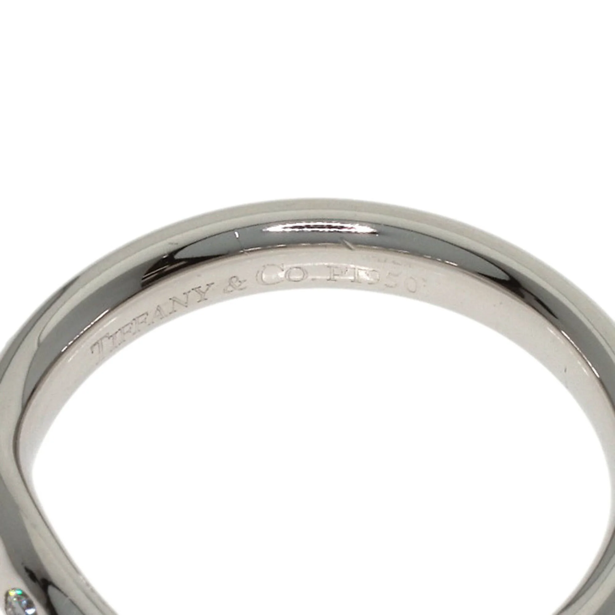 Band Ring Platinum with Diamond - Image 5