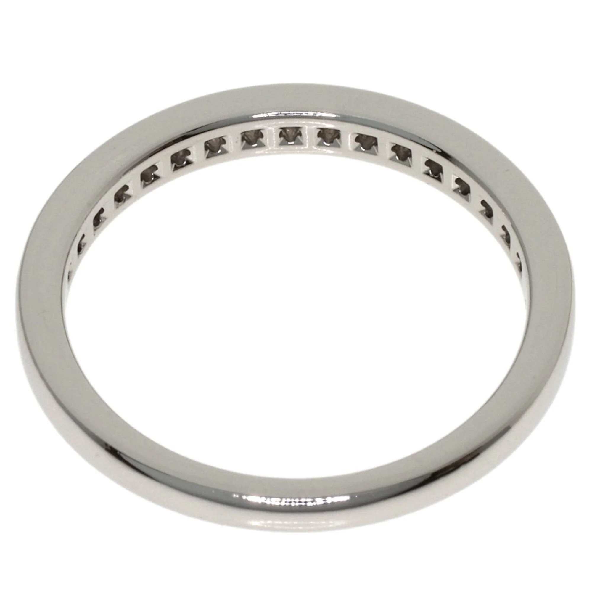 Band Ring Platinum with Diamond - Image 4