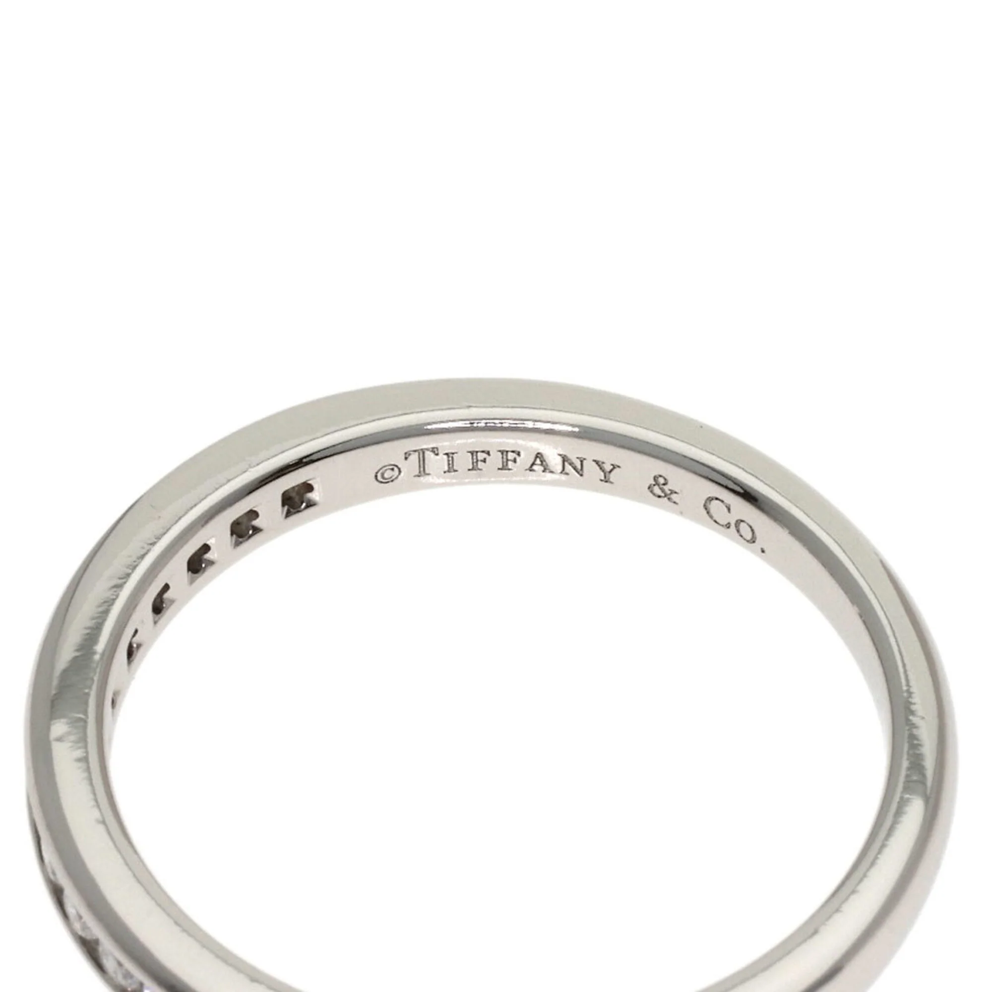 Band Ring Platinum with Diamond - Image 5