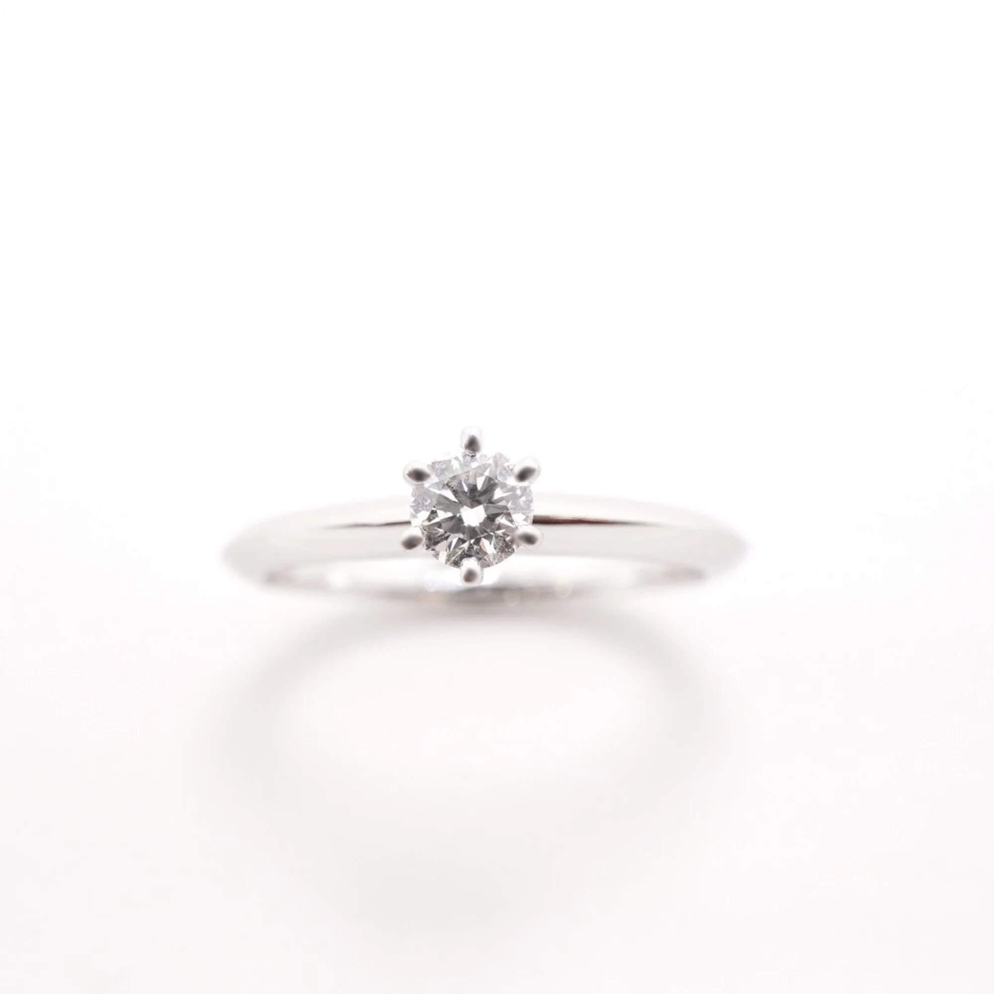 Band Ring Platinum with Diamond - Image 2