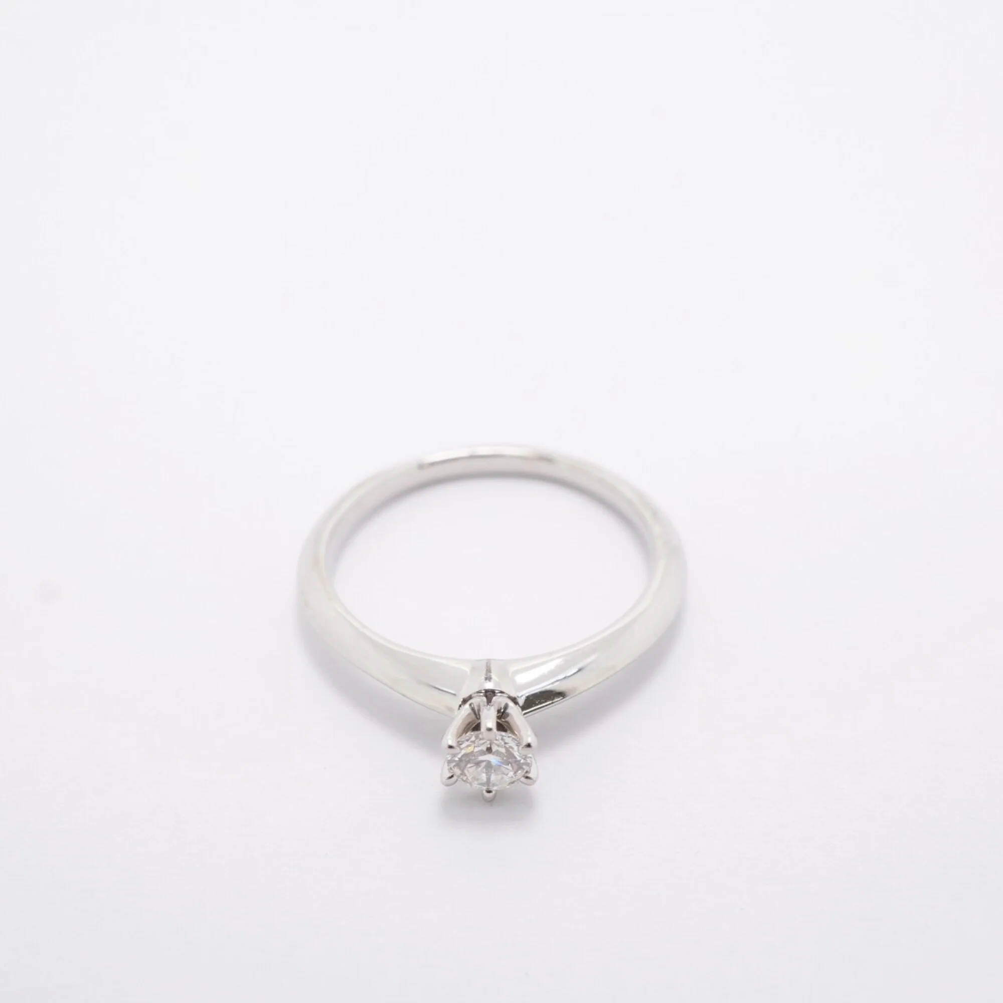 Band Ring Platinum with Diamond - Image 3