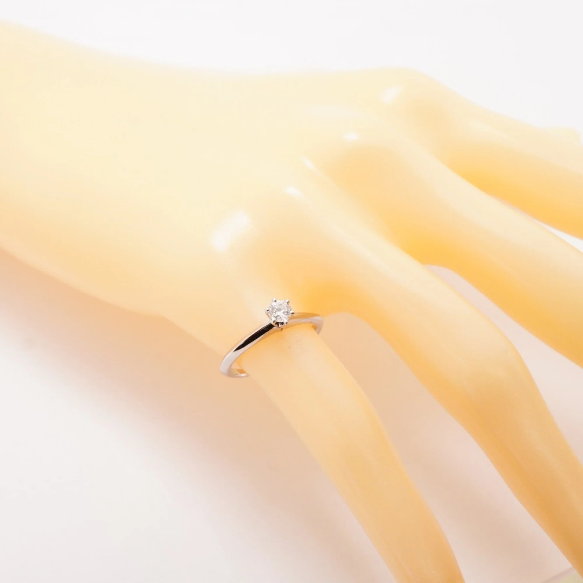 Band Ring Platinum with Diamond - Image 7