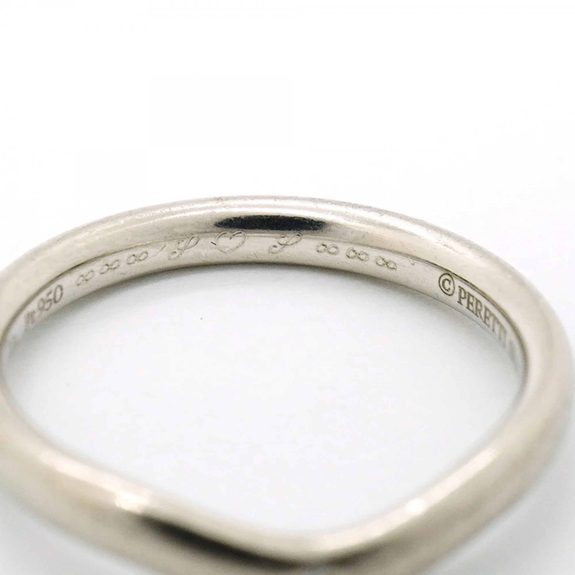 Band Ring Platinum with Diamond - Image 6