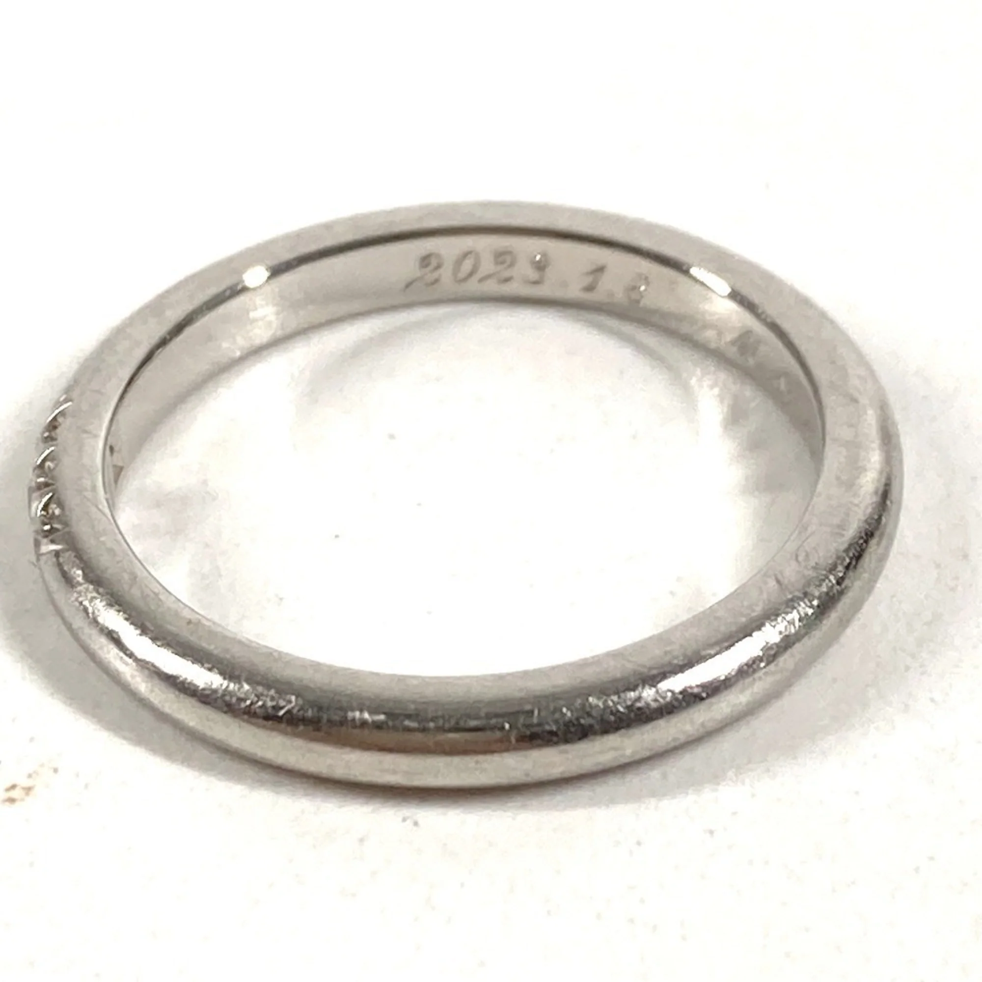 Band Ring Platinum with Diamond - Image 3