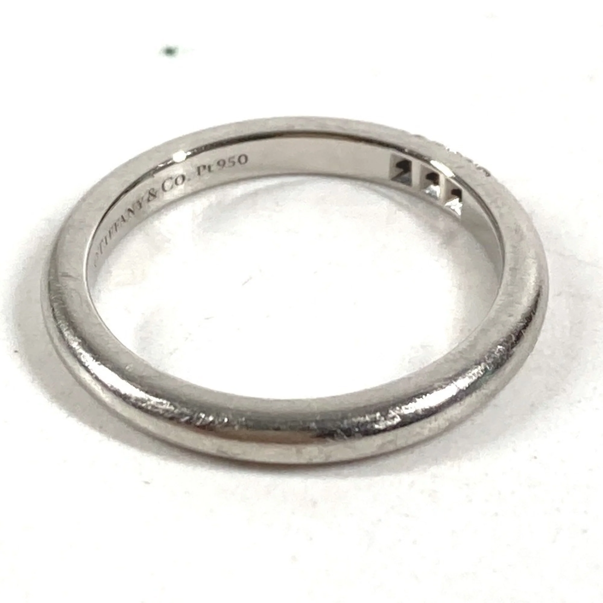 Band Ring Platinum with Diamond - Image 4