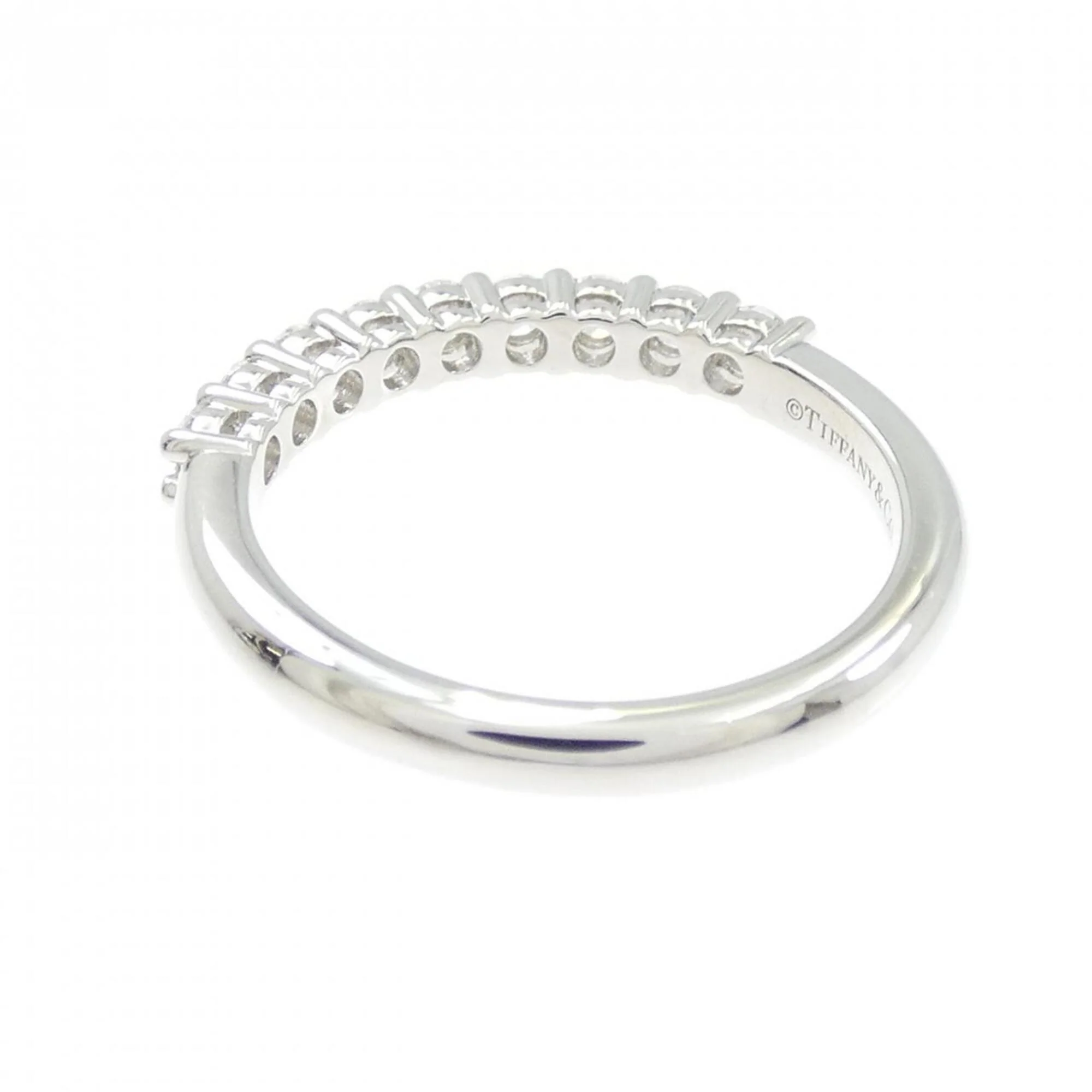 Band Ring Platinum with Diamond - Image 3
