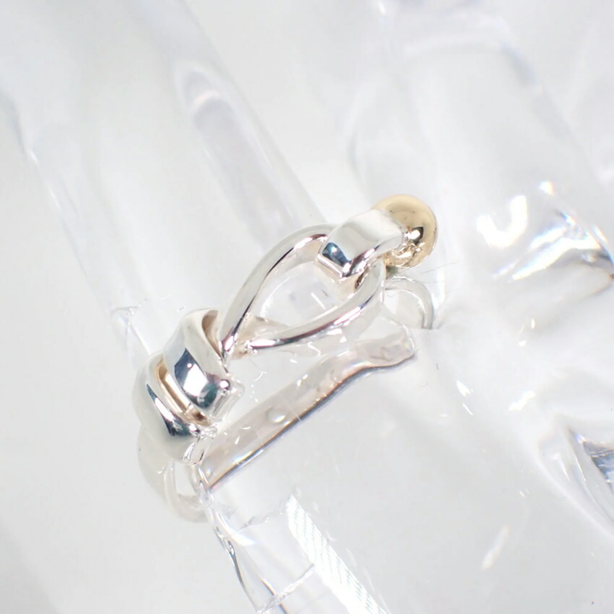 Band Ring Sterling Silver and 18K Yellow Gold - Image 7
