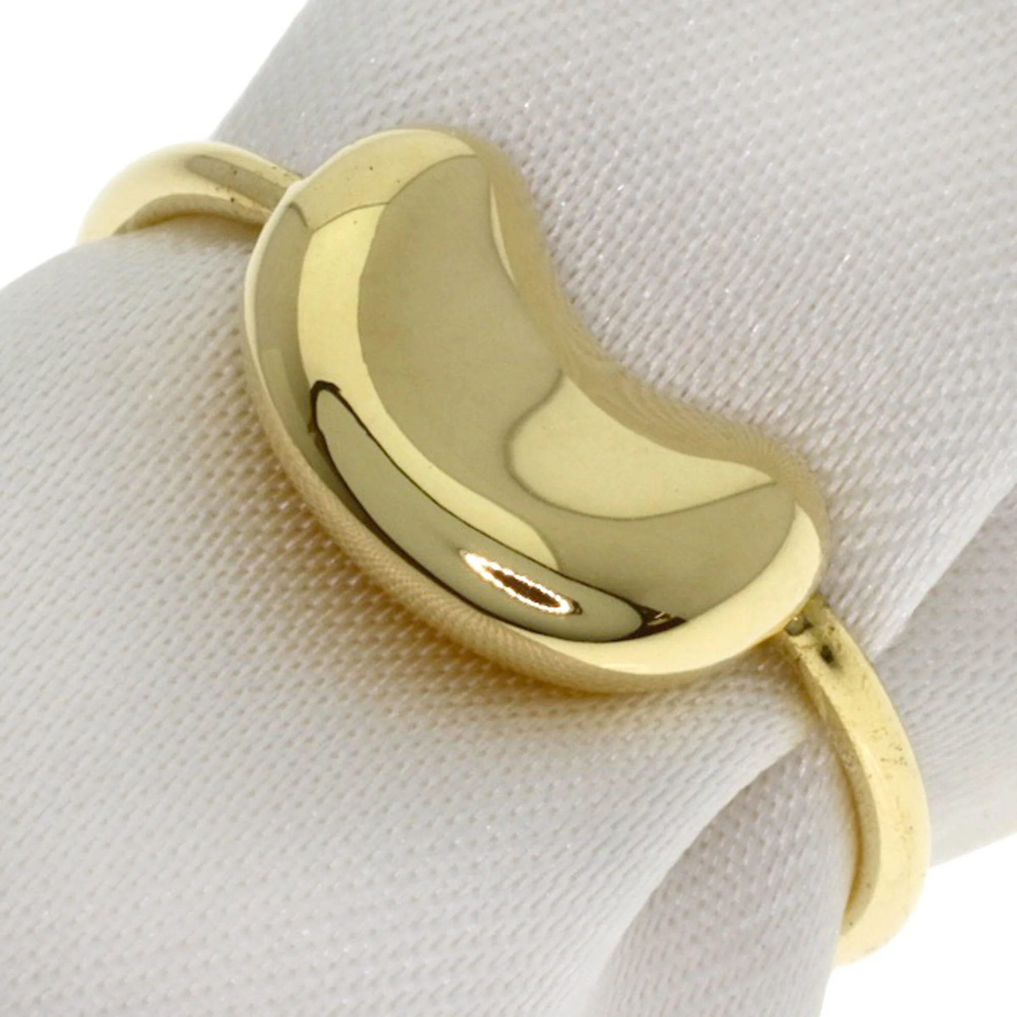 Bean Ring 18K Yellow Gold 1.1mm