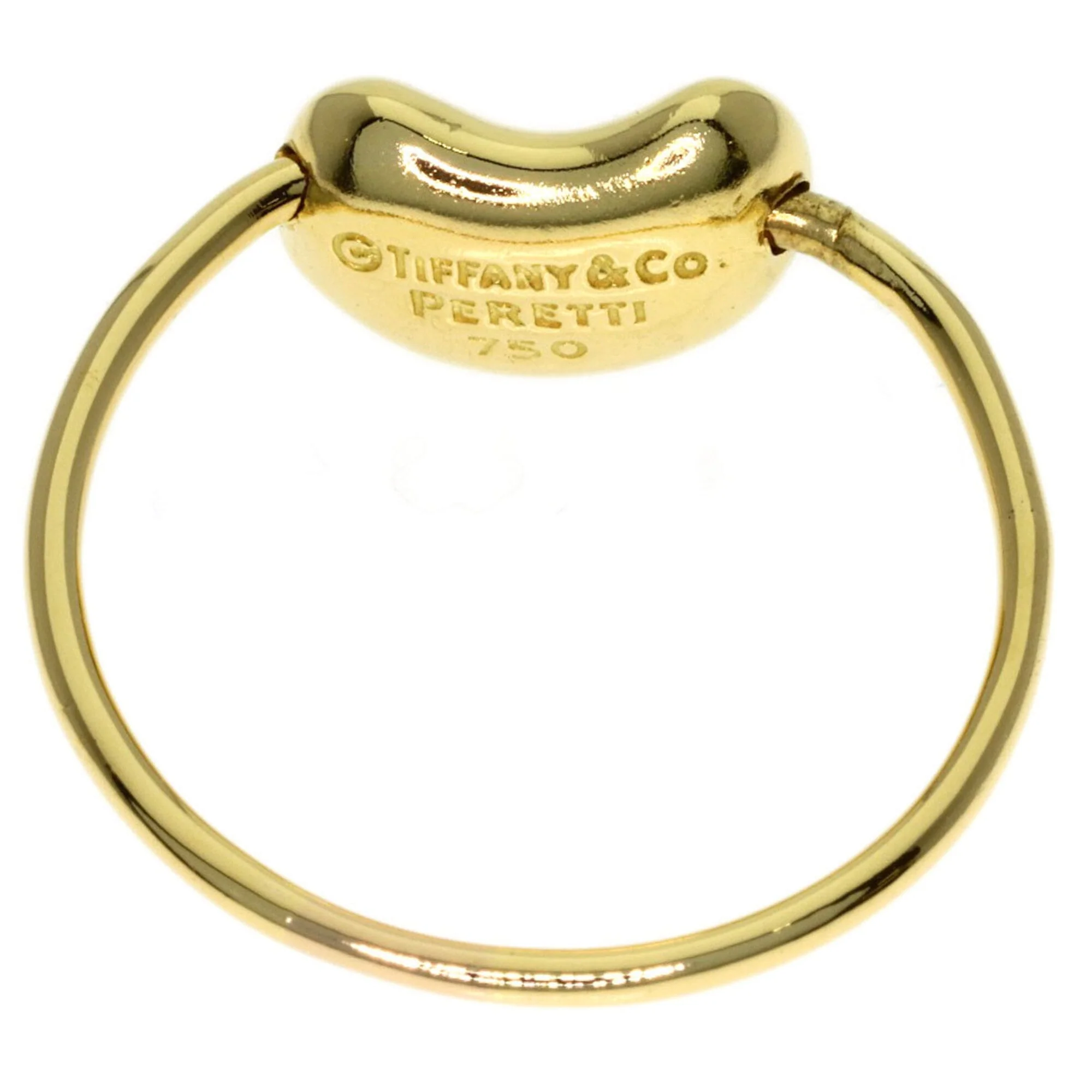 Bean Ring 18K Yellow Gold - Image 4
