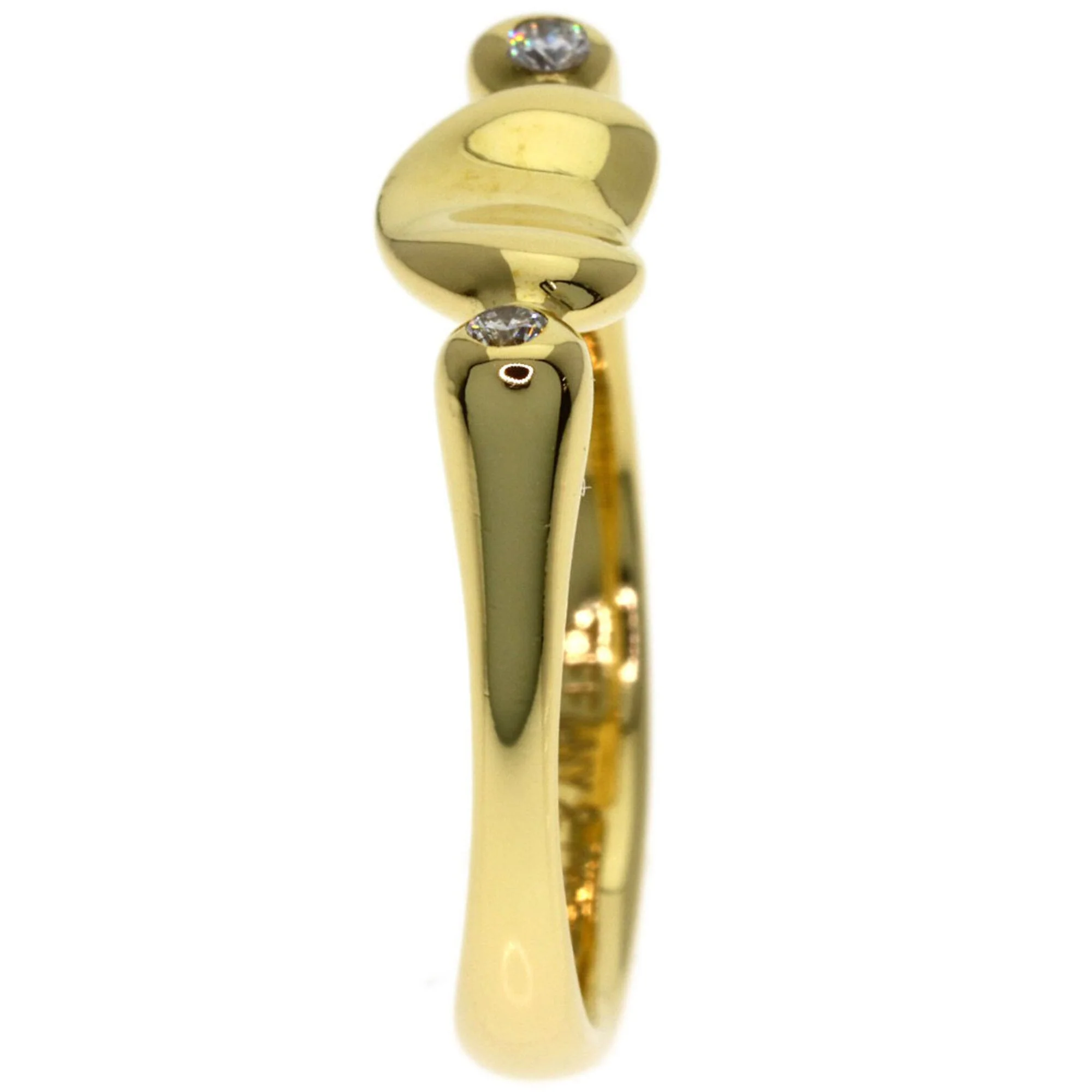 Bean Ring 18K Yellow Gold - Image 3