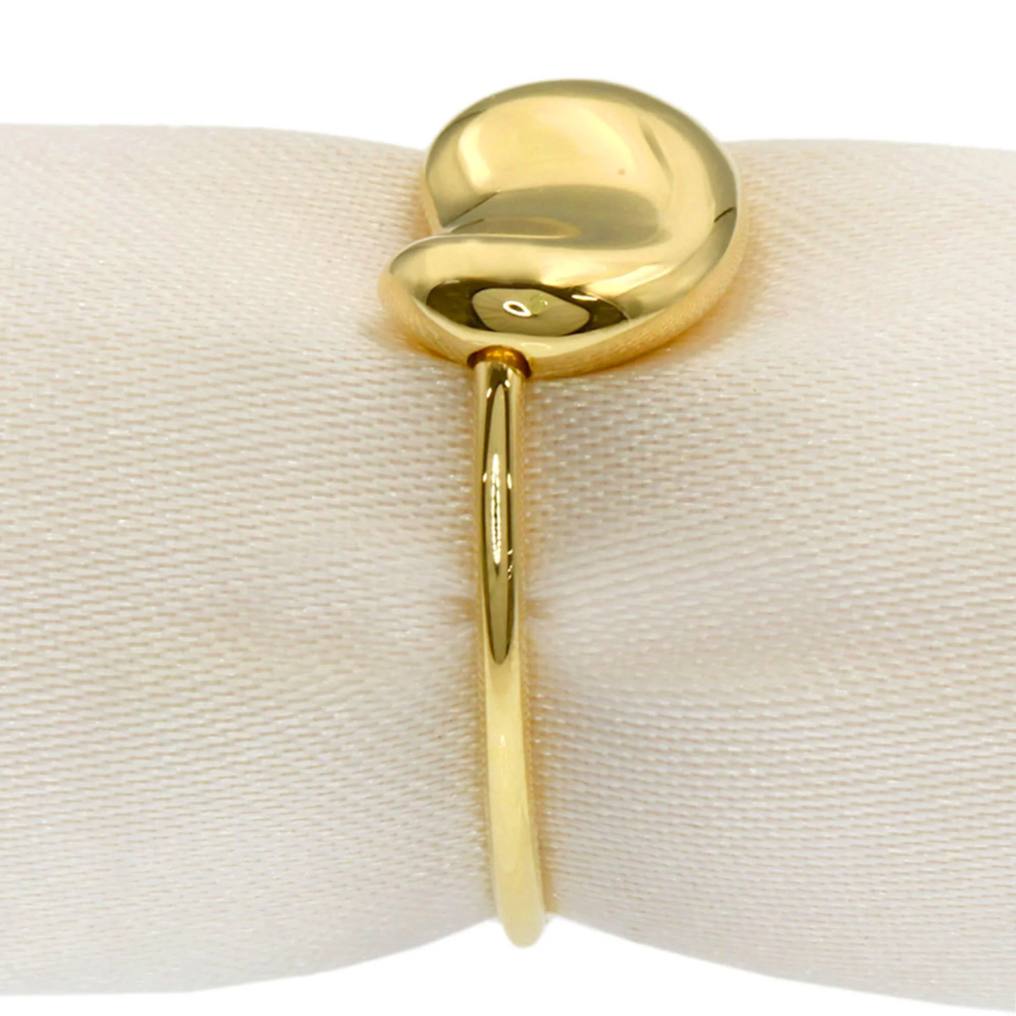 Bean Ring 18K Yellow Gold - Image 3