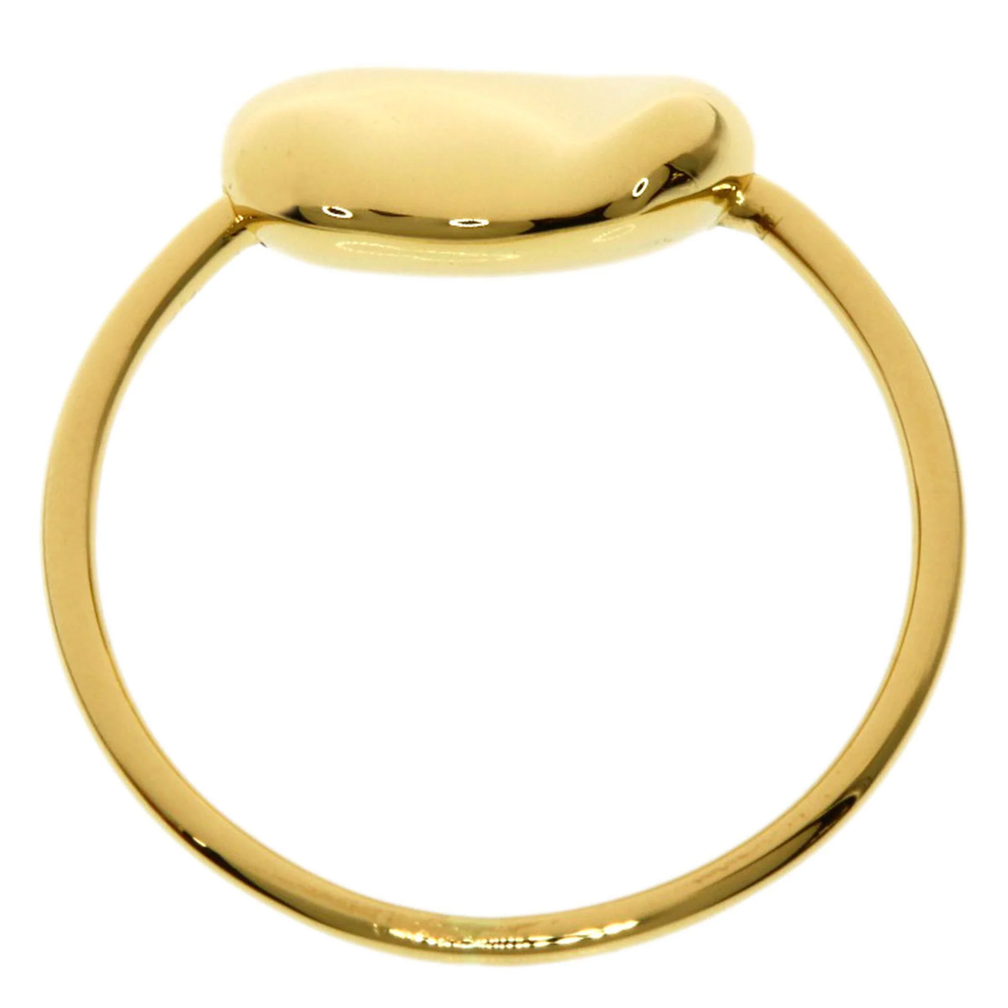 Bean Ring 18K Yellow Gold - Image 4