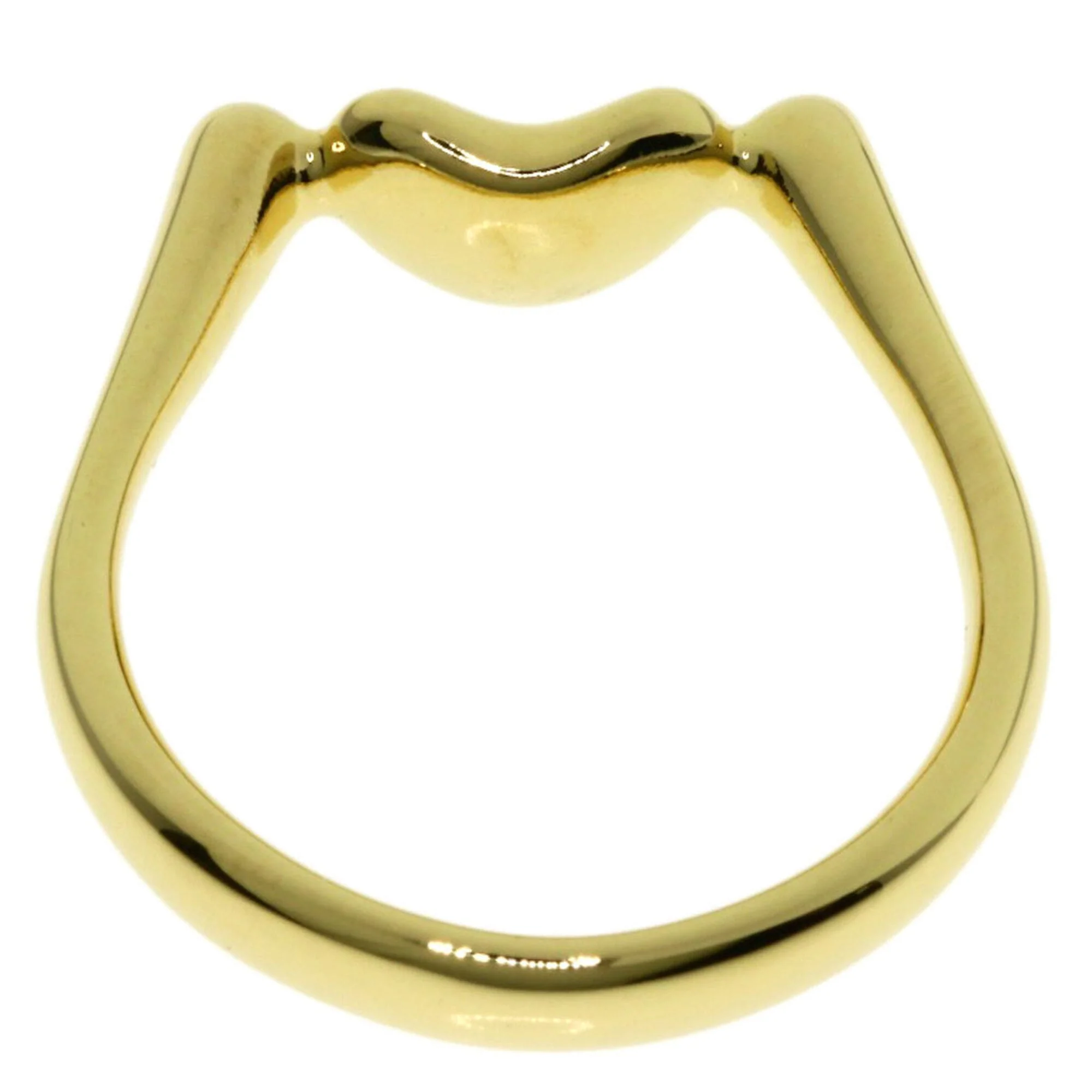 Bean Ring 18K Yellow Gold - Image 4