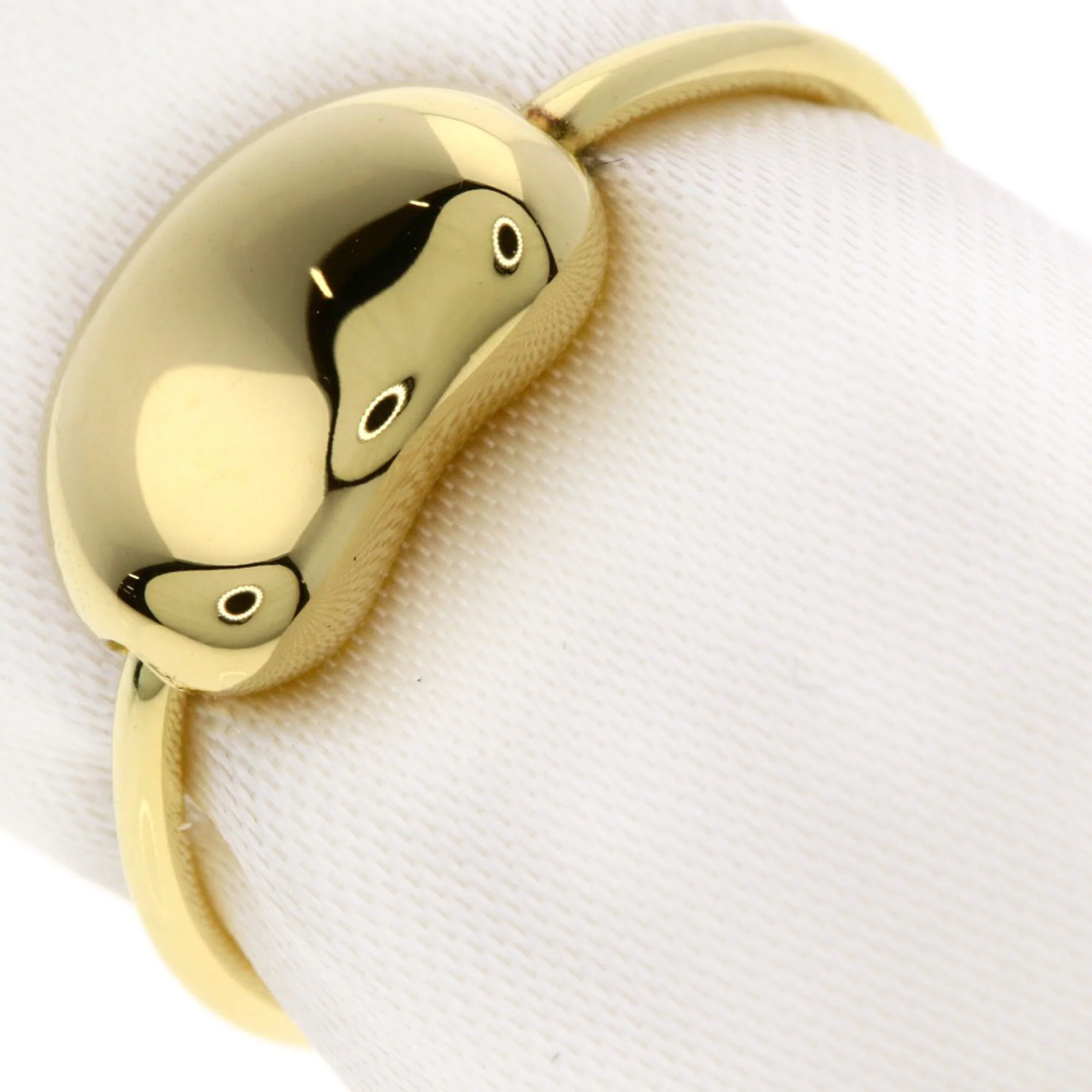 Bean Ring 18K Yellow Gold - Image 2