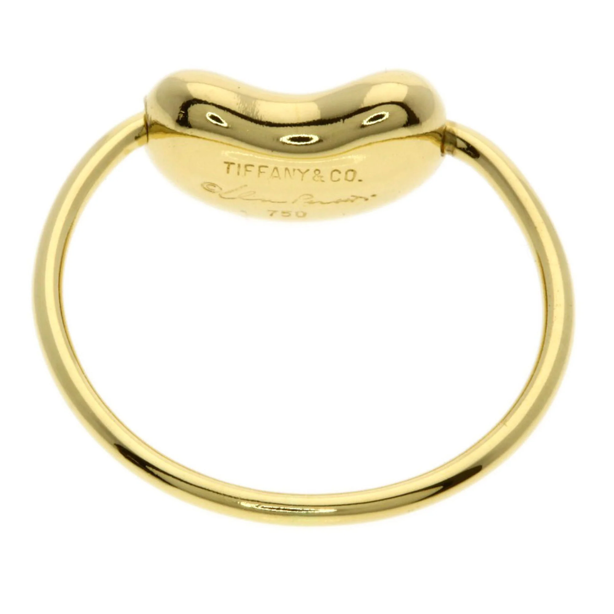 Bean Ring 18K Yellow Gold - Image 4