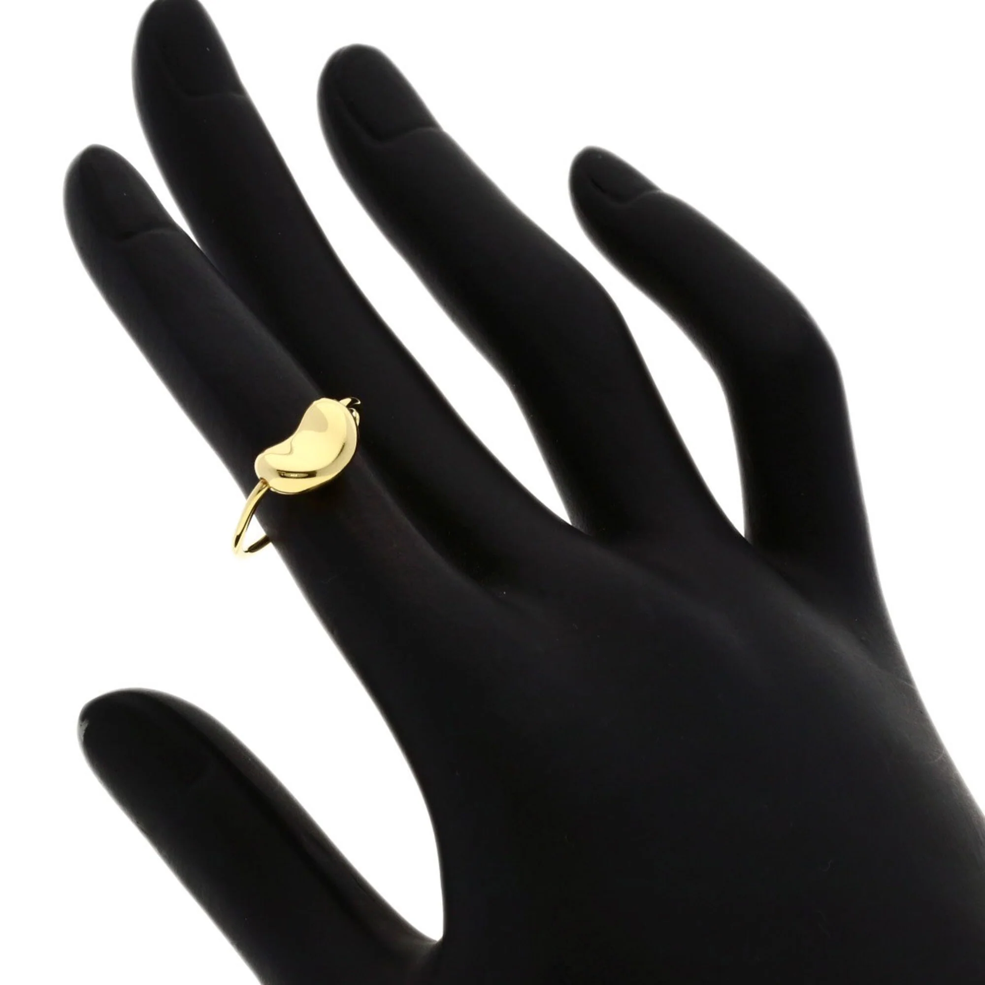 Bean Ring 18K Yellow Gold - Image 5
