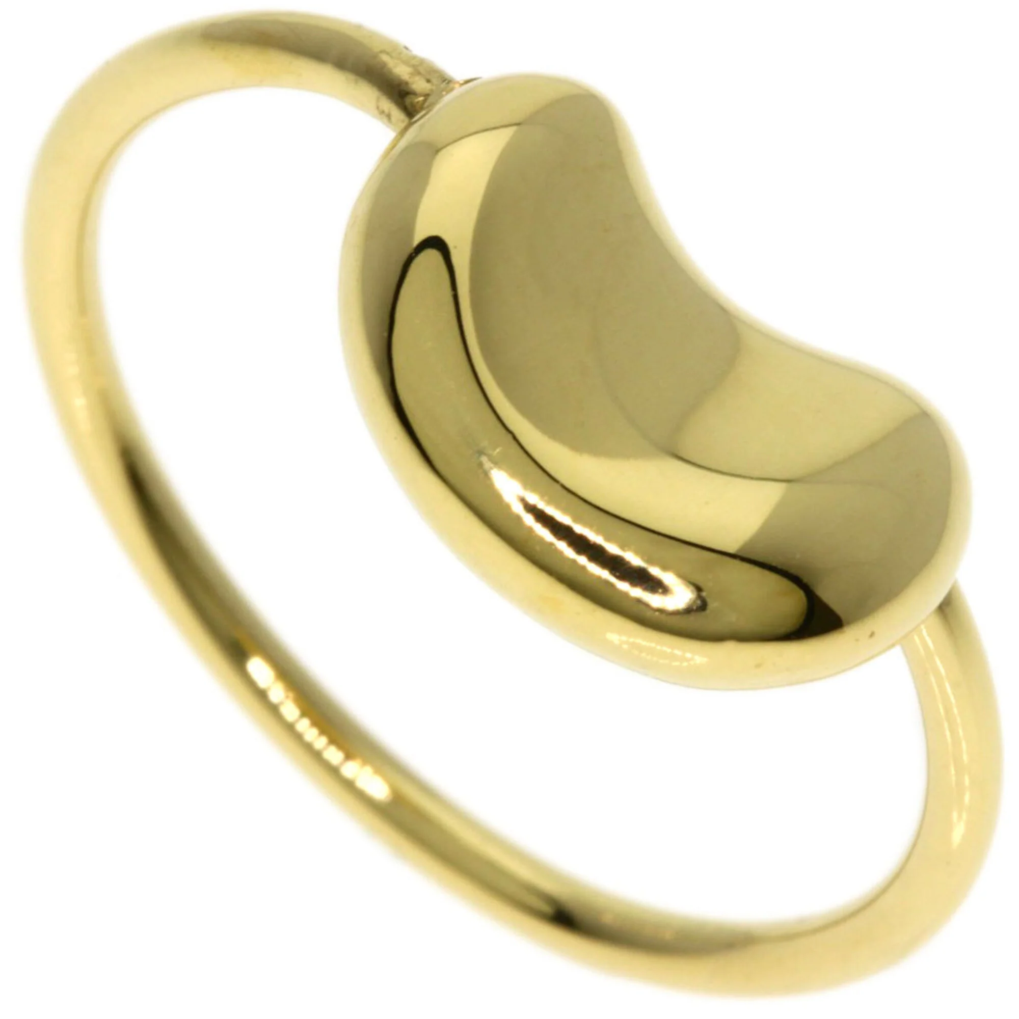 Bean Ring 18K Yellow Gold