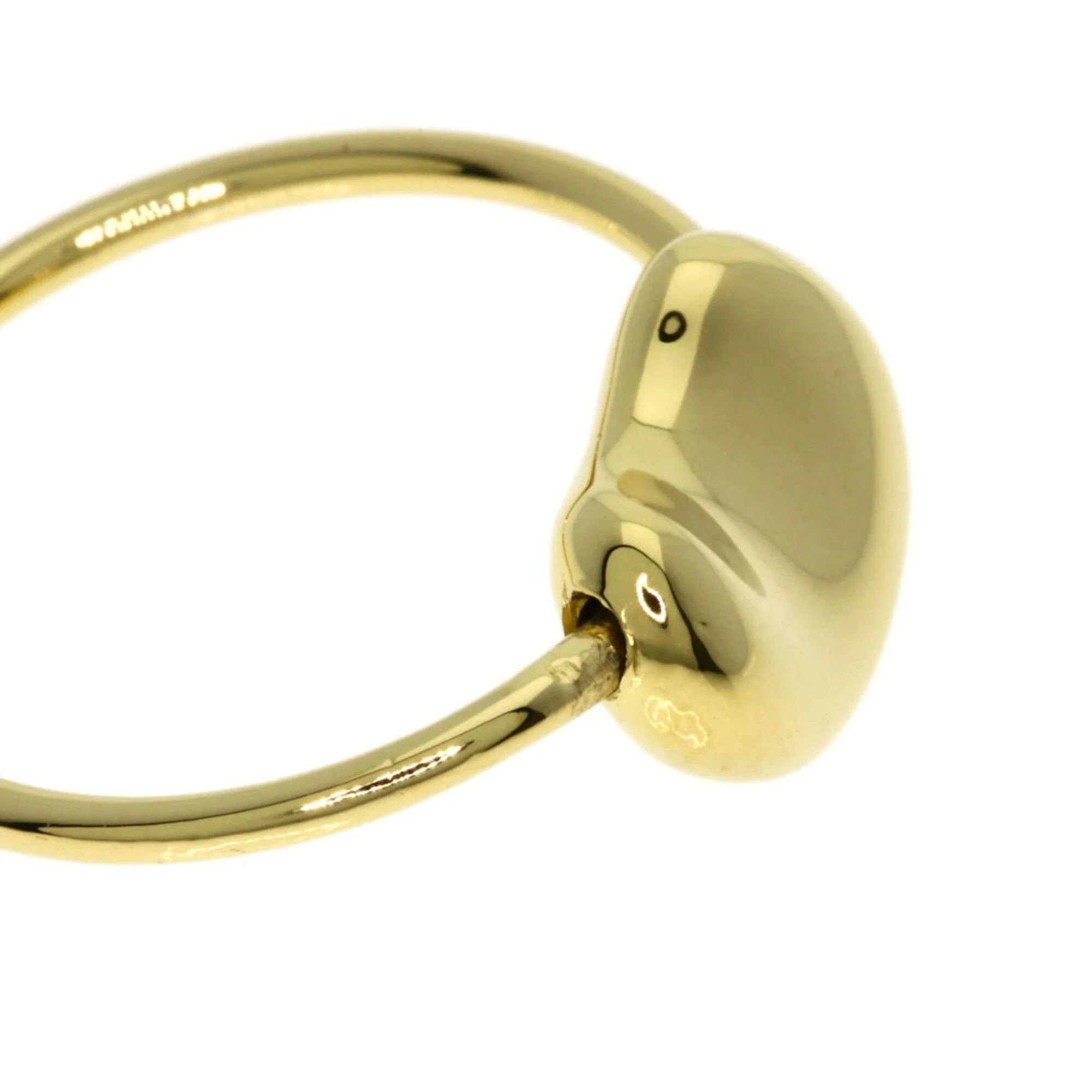 Bean Ring 18K Yellow Gold - Image 7