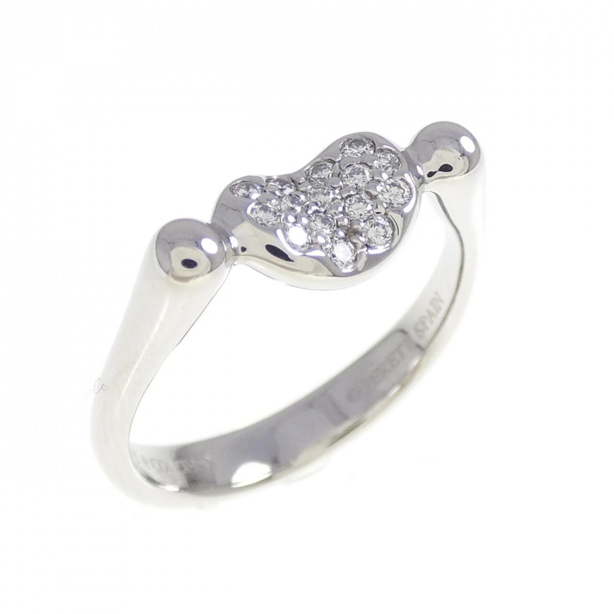 Beans Ring Platinum with Diamond