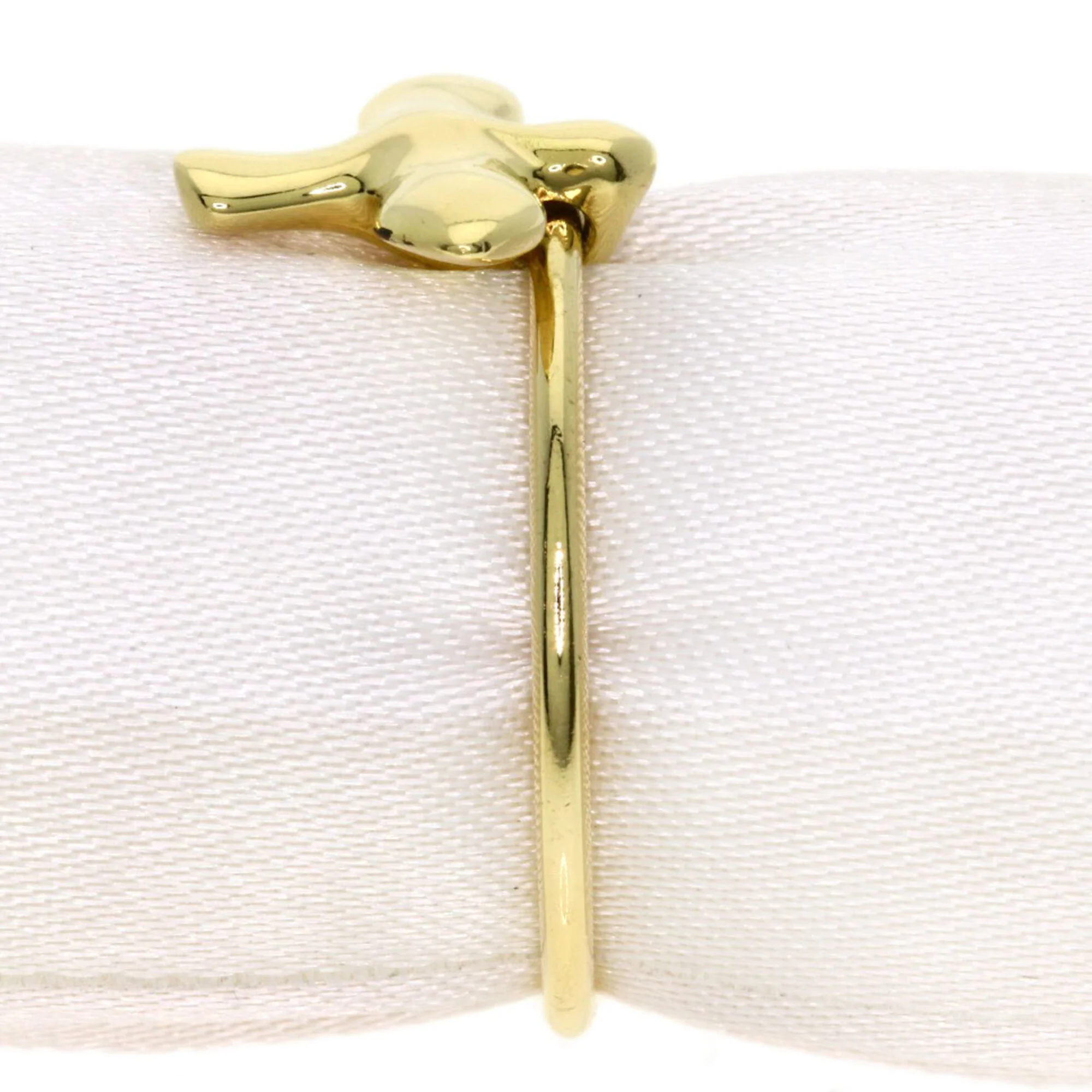 Bird Cross Ring 18K Yellow Gold - Image 3