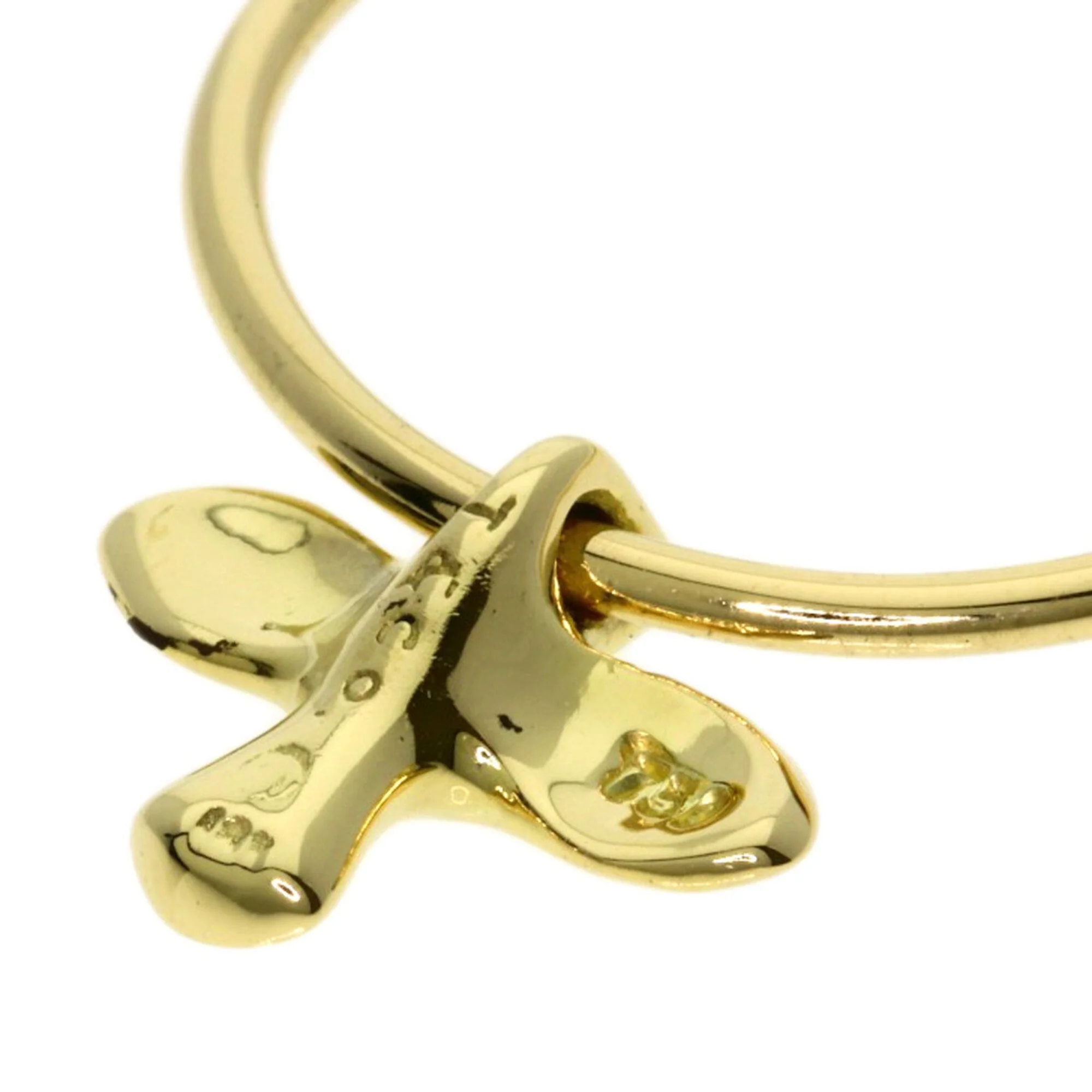 Bird Cross Ring 18K Yellow Gold - Image 5