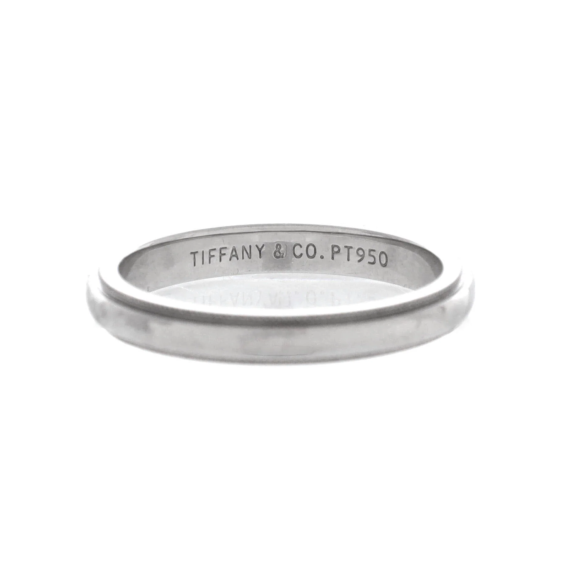 Classic Milgrain Band Ring Platinum 3mm - Image 3