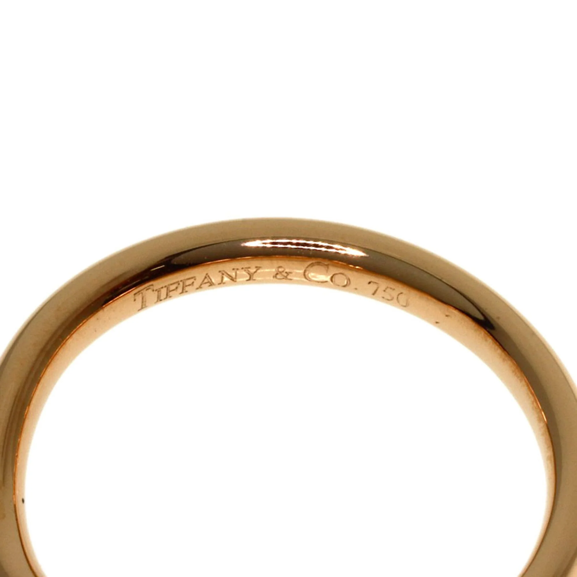Curved Band Ring 18K Rose Gold - Image 5