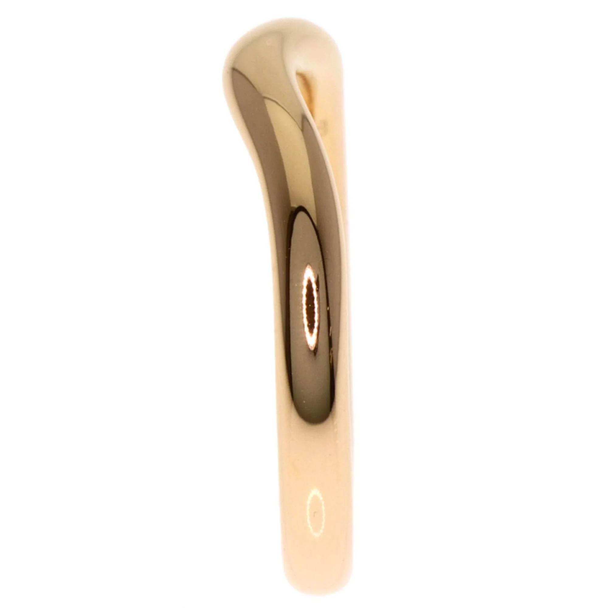 Curved Band Ring 18K Rose Gold - Image 3