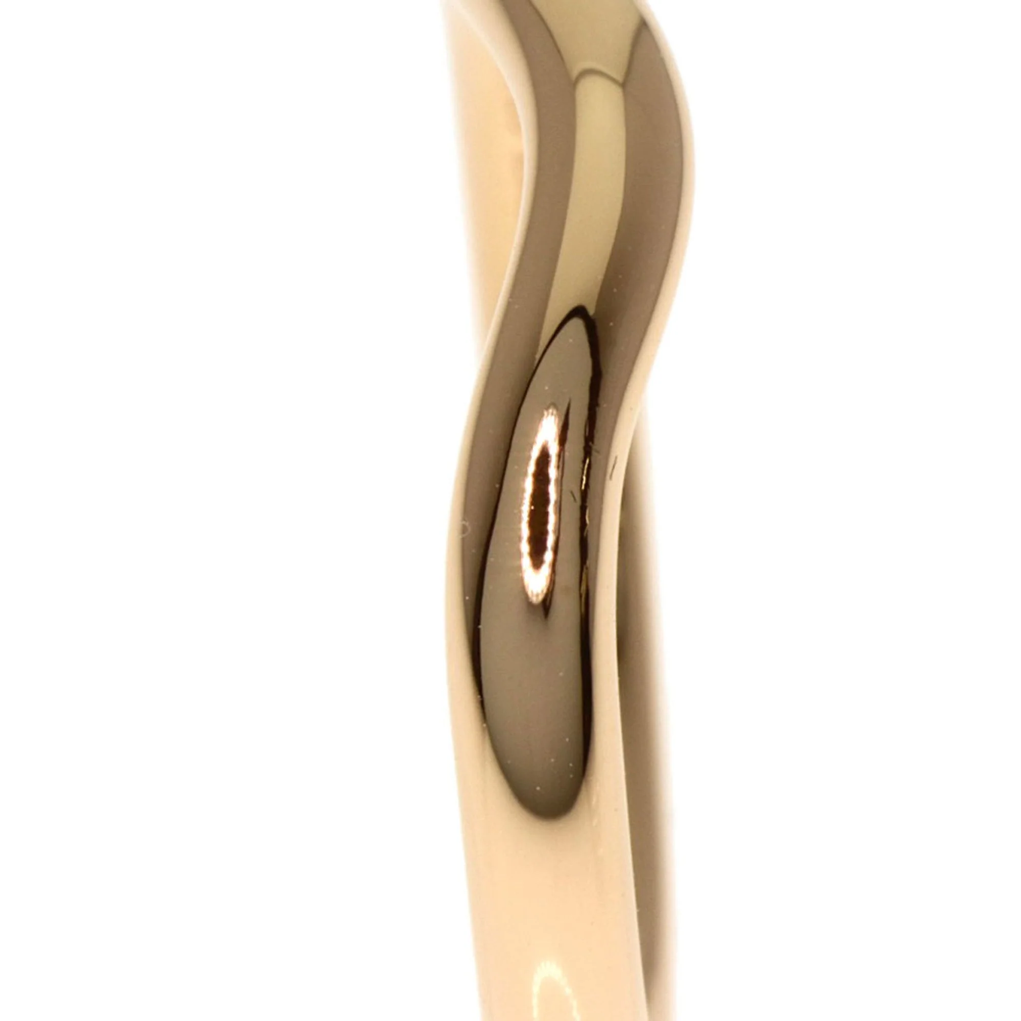 Curved Band Ring 18K Rose Gold - Image 8