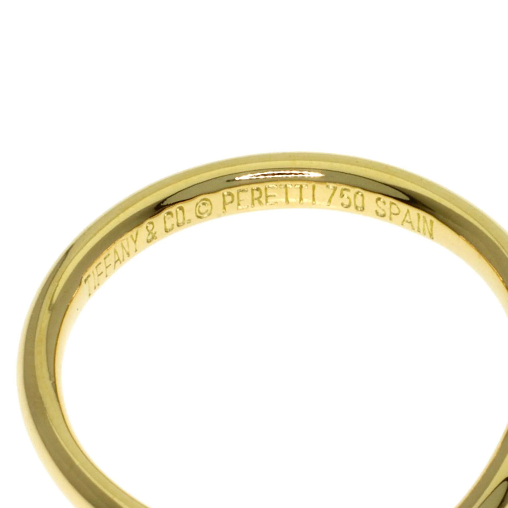 Curved Band Ring 18K Yellow Gold - Image 5