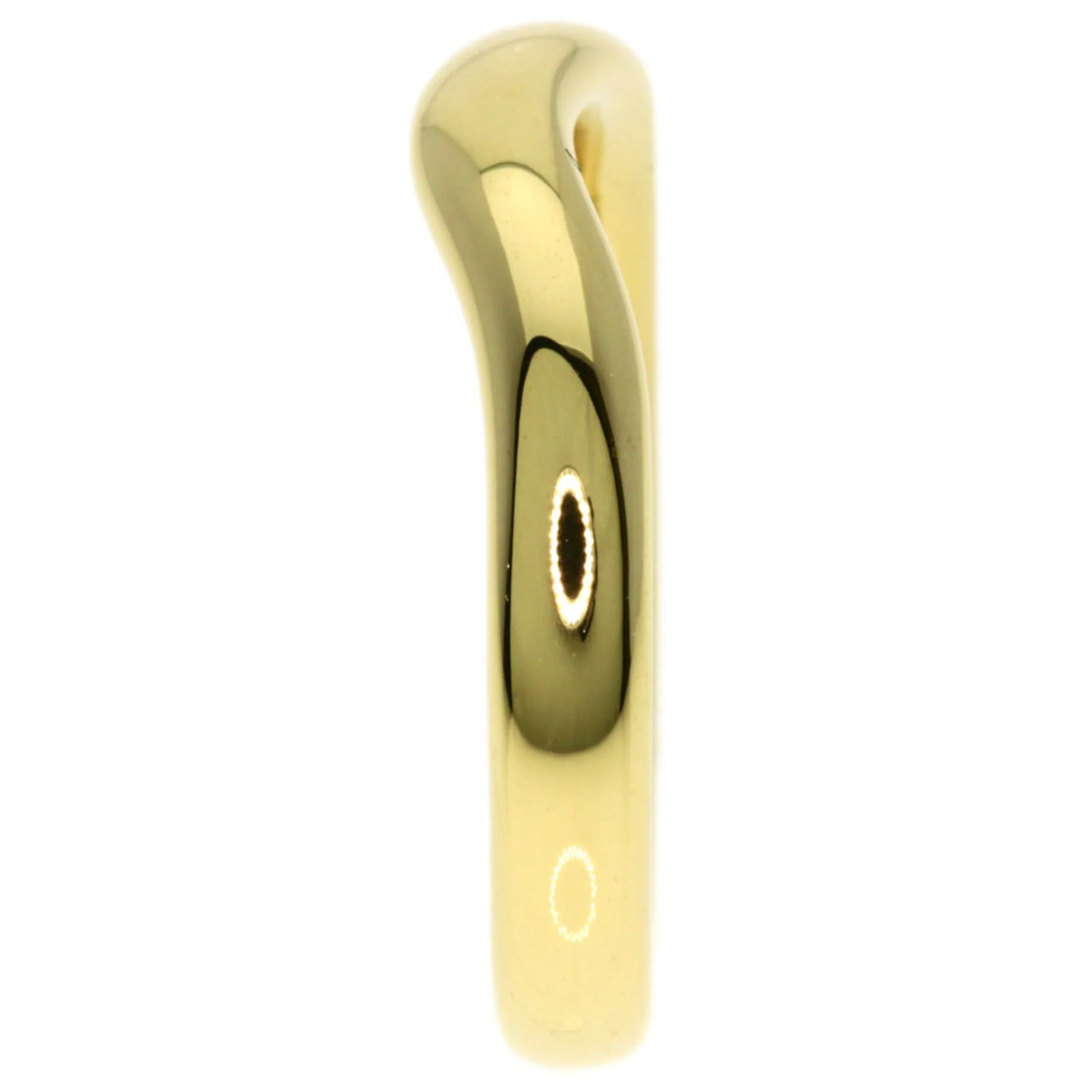 Curved Band Ring 18K Yellow Gold - Image 3