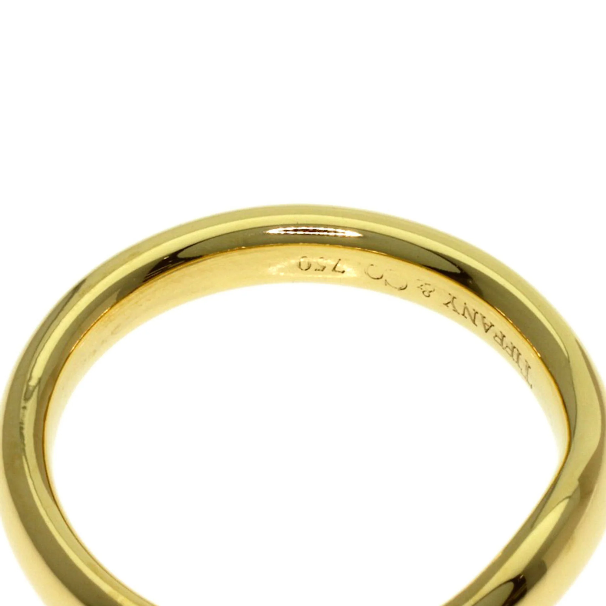 Curved Band Ring 18K Yellow Gold - Image 8