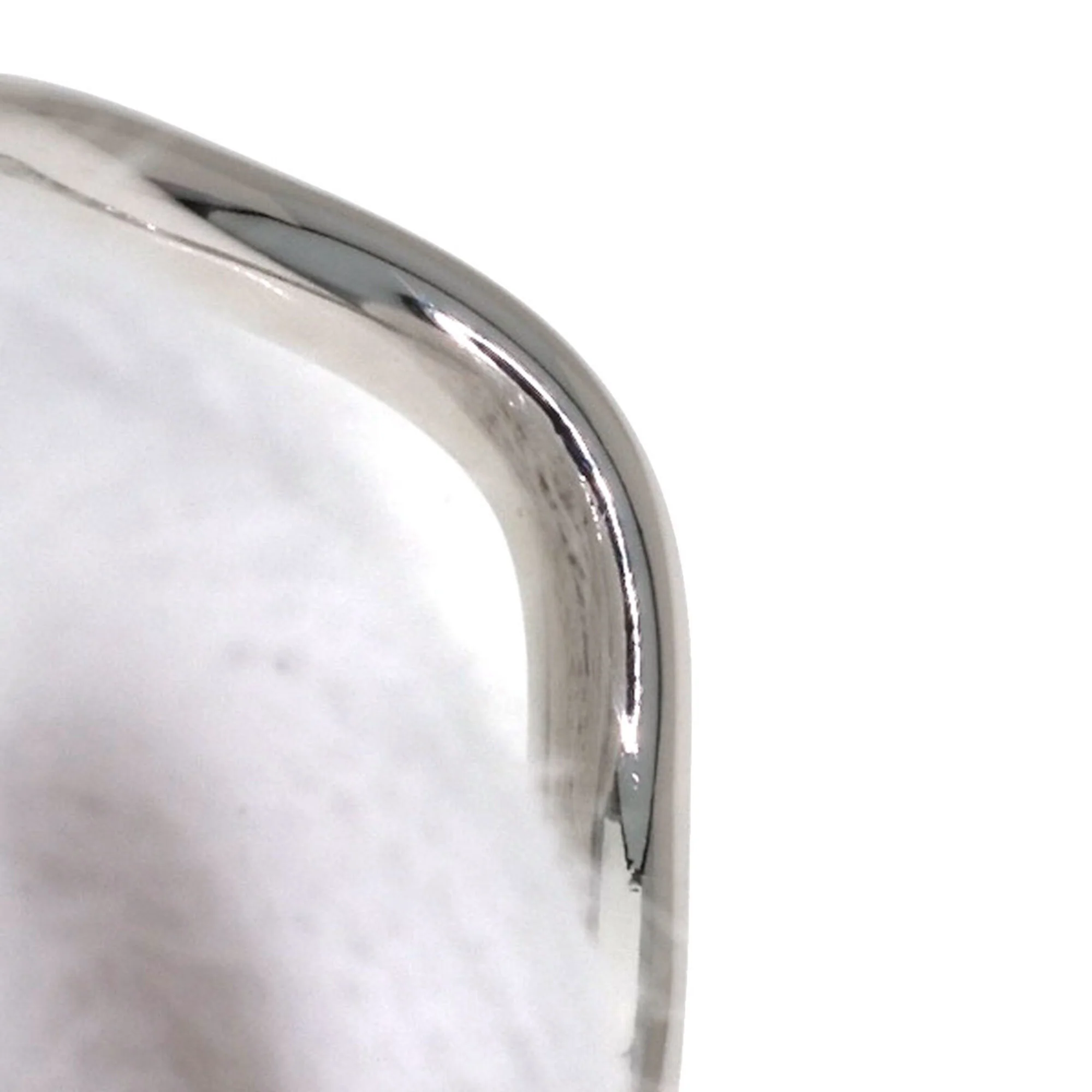 Curved Band Ring Platinum - Image 8