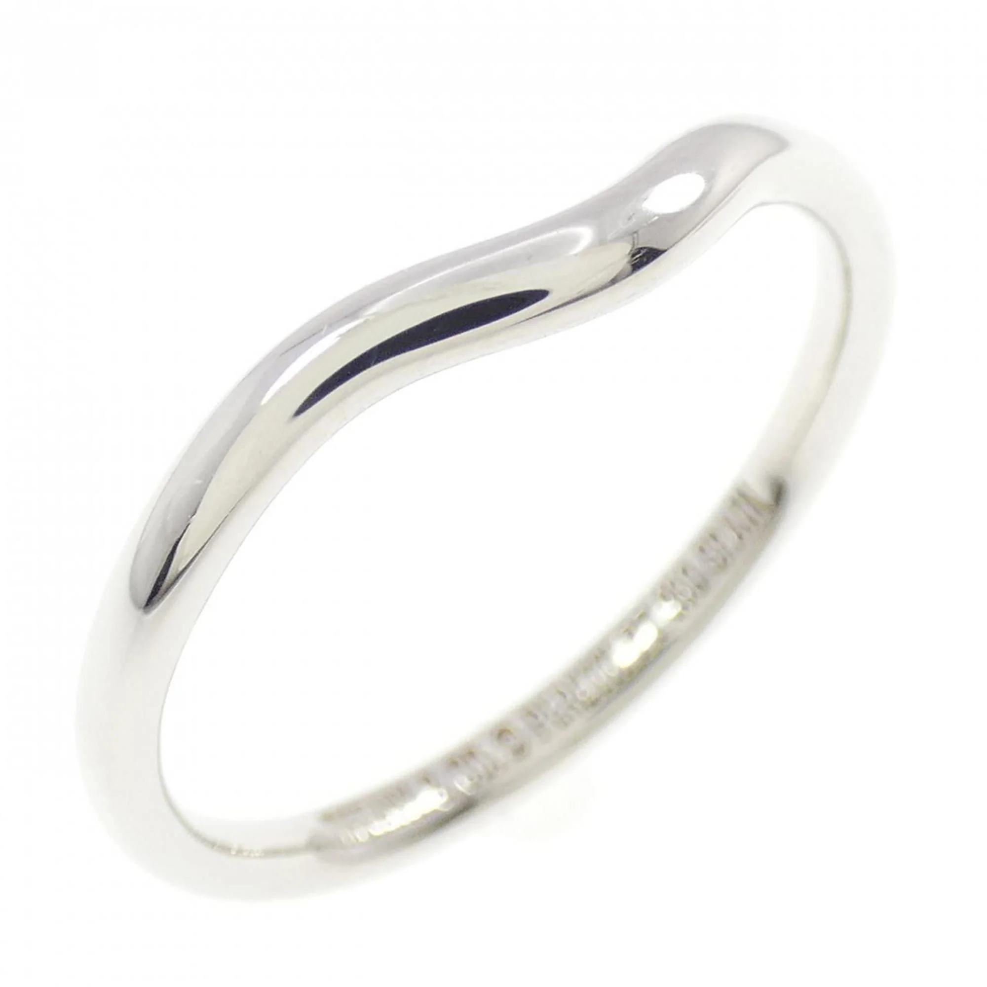 Curved Ring Platinum