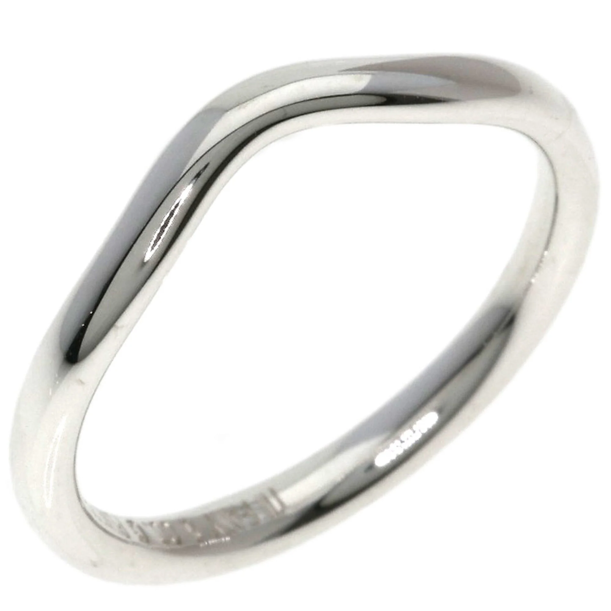 Curved Ring Sterling Silver - Image 2