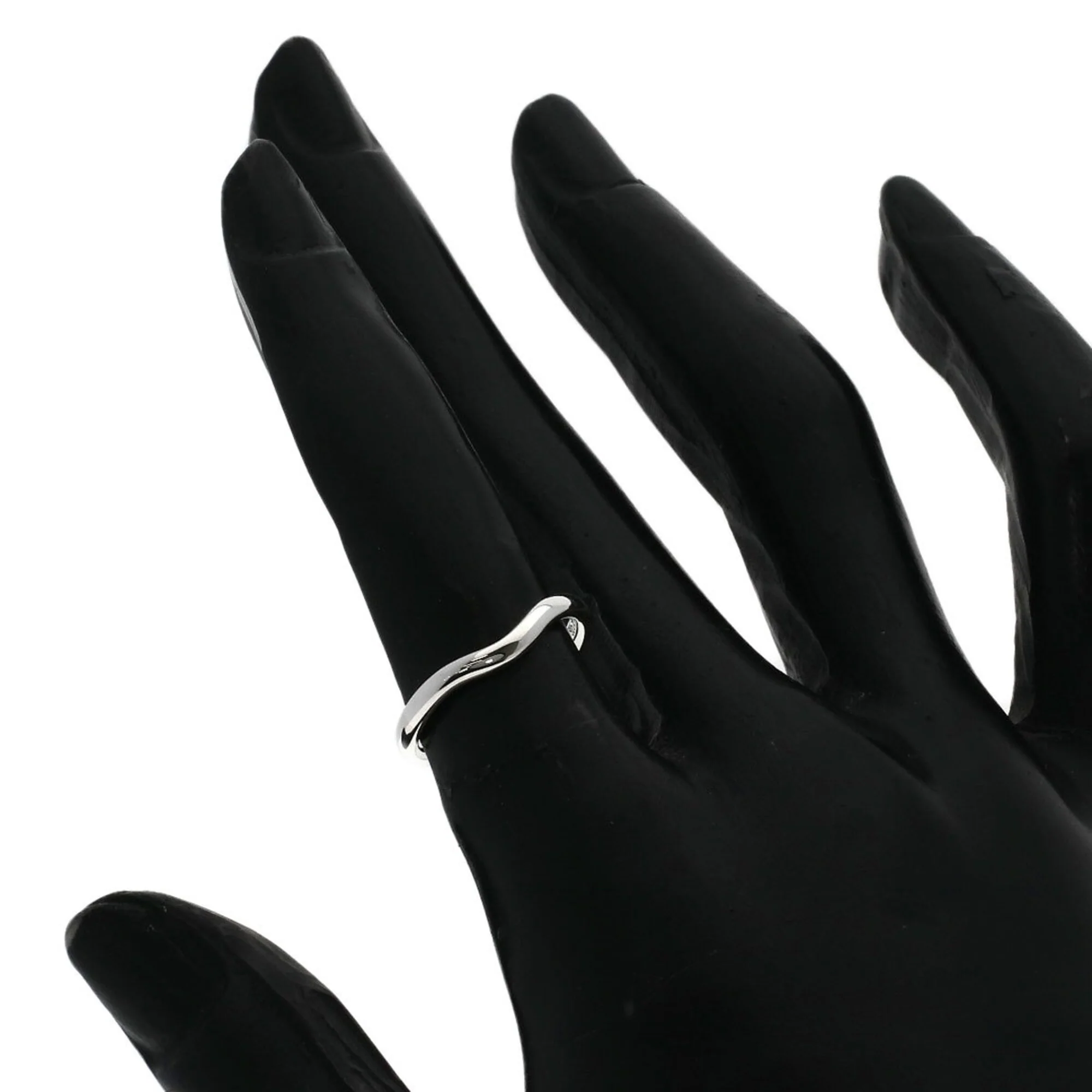 Curved Ring Sterling Silver - Image 6