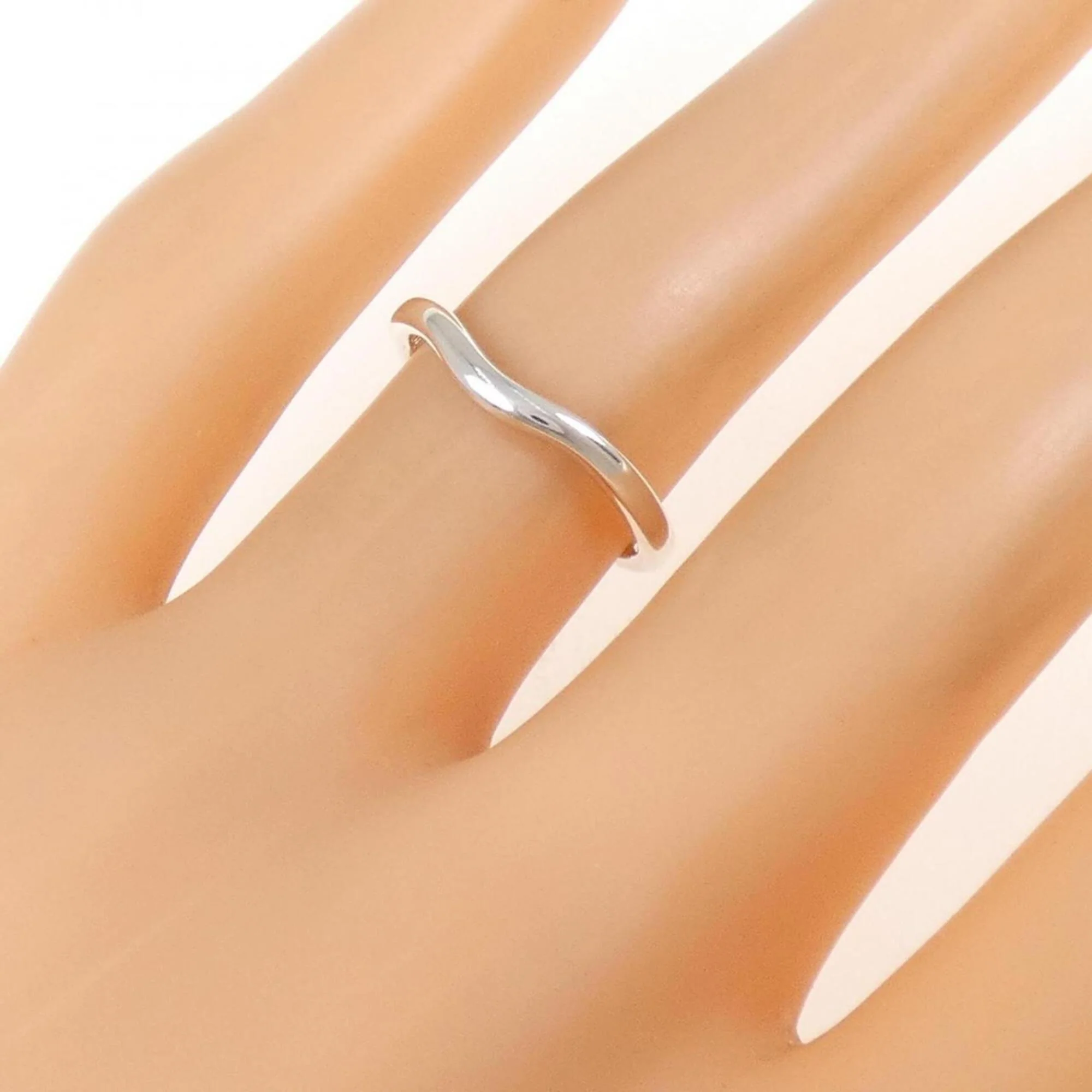 Curved Ring Sterling Silver - Image 5