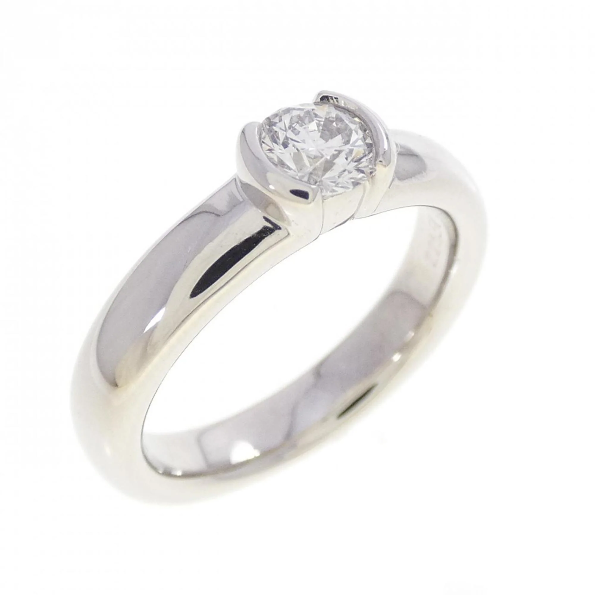 Dots Ring Platinum with Diamond