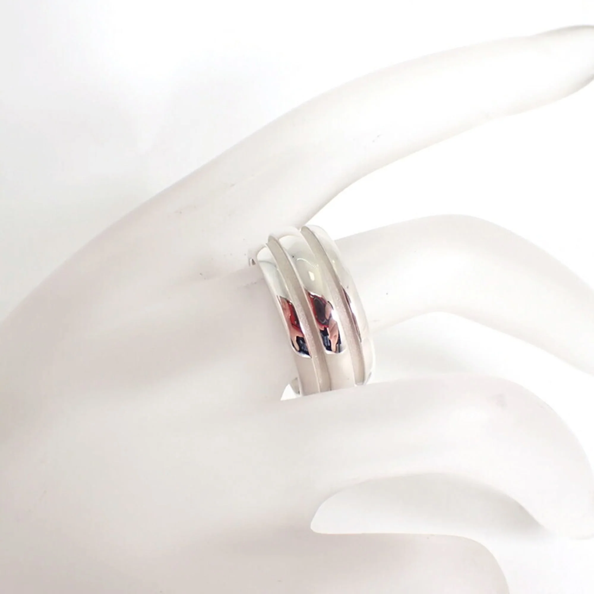 Double Line Ring Sterling Silver - Image 6