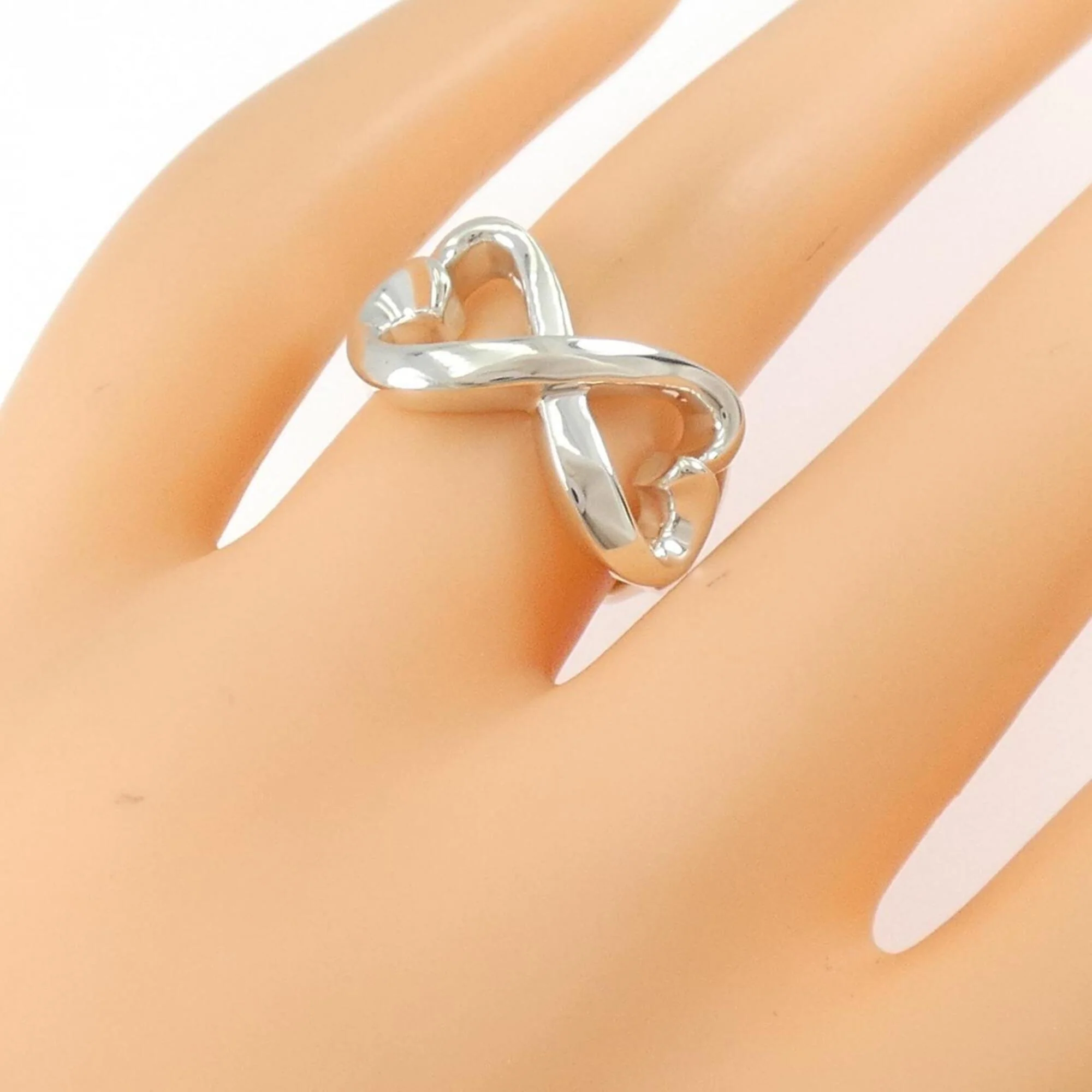 Double Loving Heart Ring - Image 4