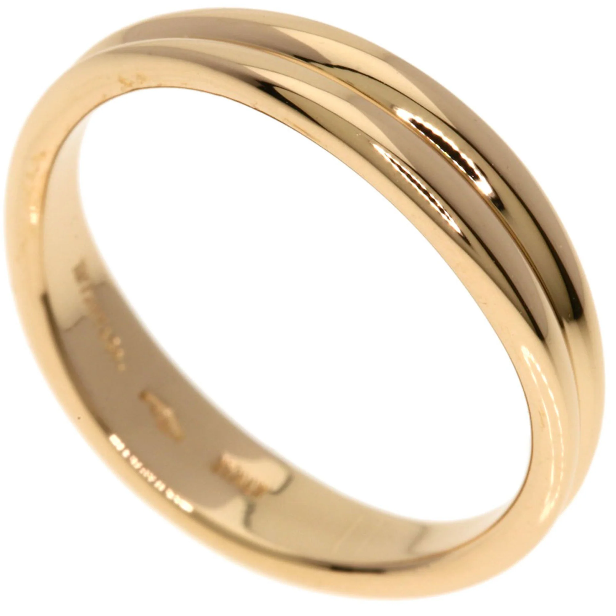 Double Wave Ring 18K Rose Gold