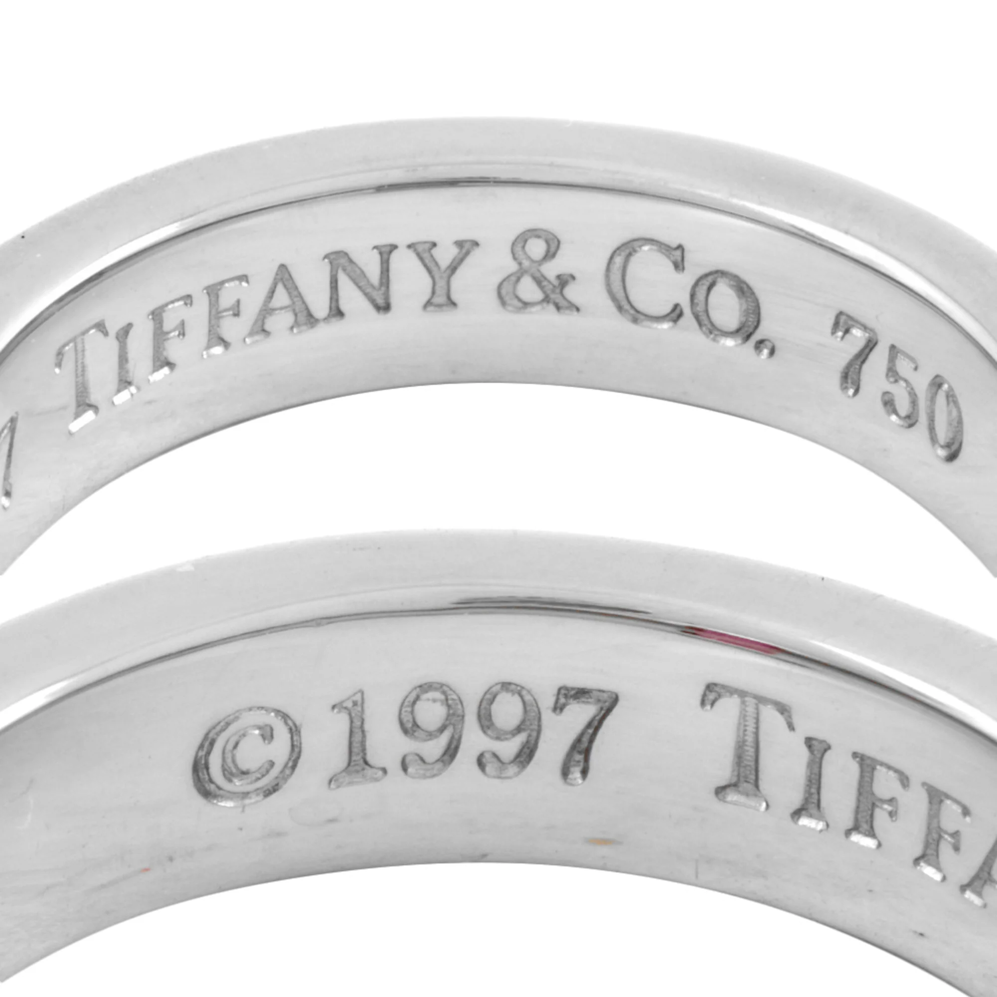 Elsa Peretti Ring 18K White Gold - Image 4